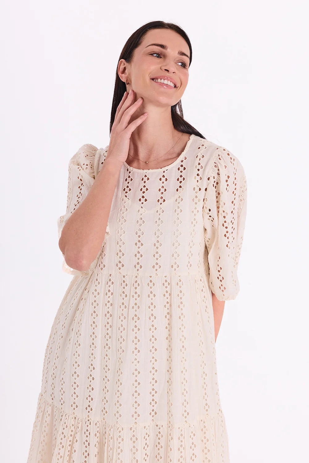 Londa Dress 208040 | Moonbeam | Kjole fra Freequent - Image 5