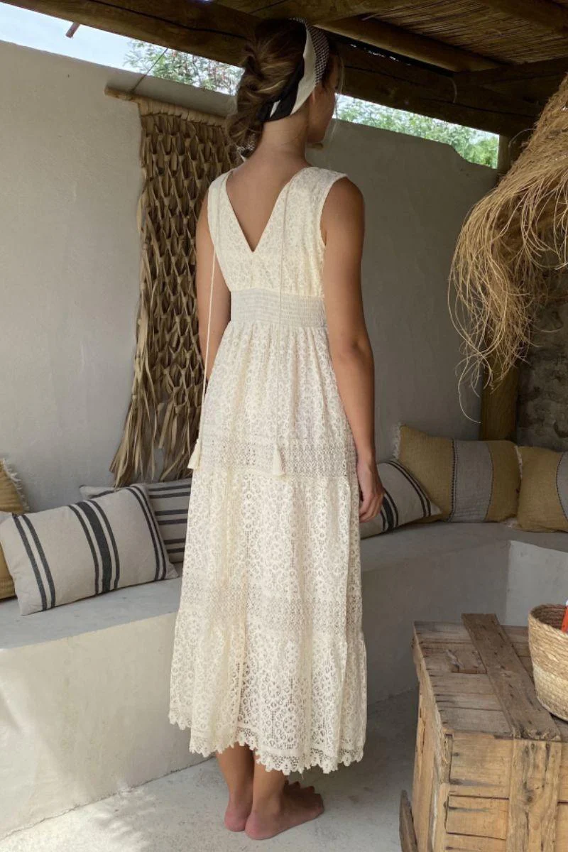Lattia Lace Dress | Kjole fra Avery - Image 3