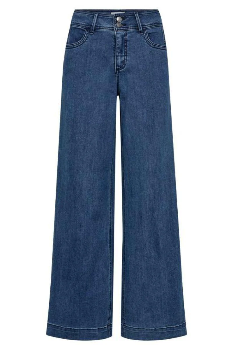 Lopez Jeans 205312 | Medium Blue Denim | Jeans fra Freequent - Image 2