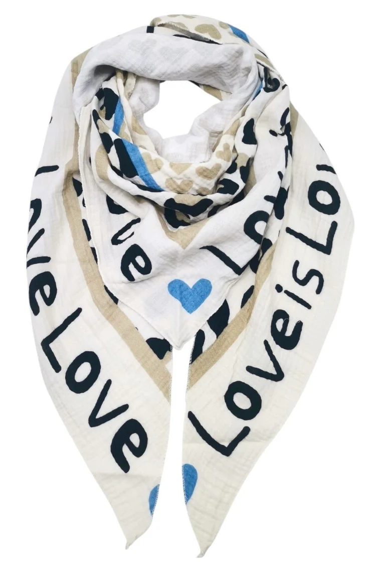 Love Scarf | Beige | Tørklæde fra Statebird