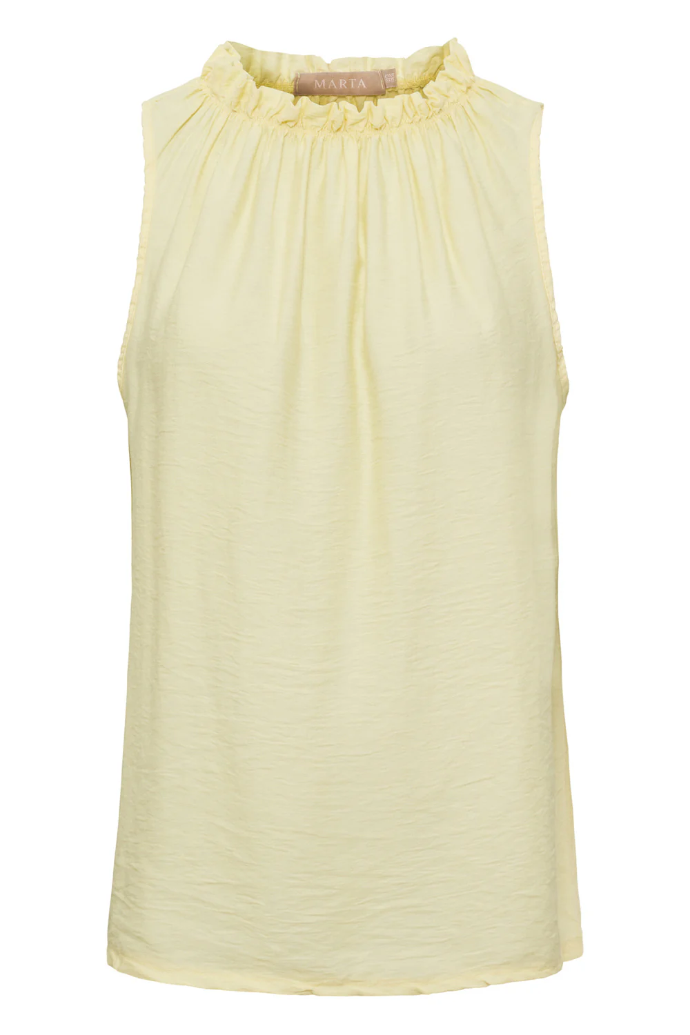 Lucina Solid Top | Yellow Solid