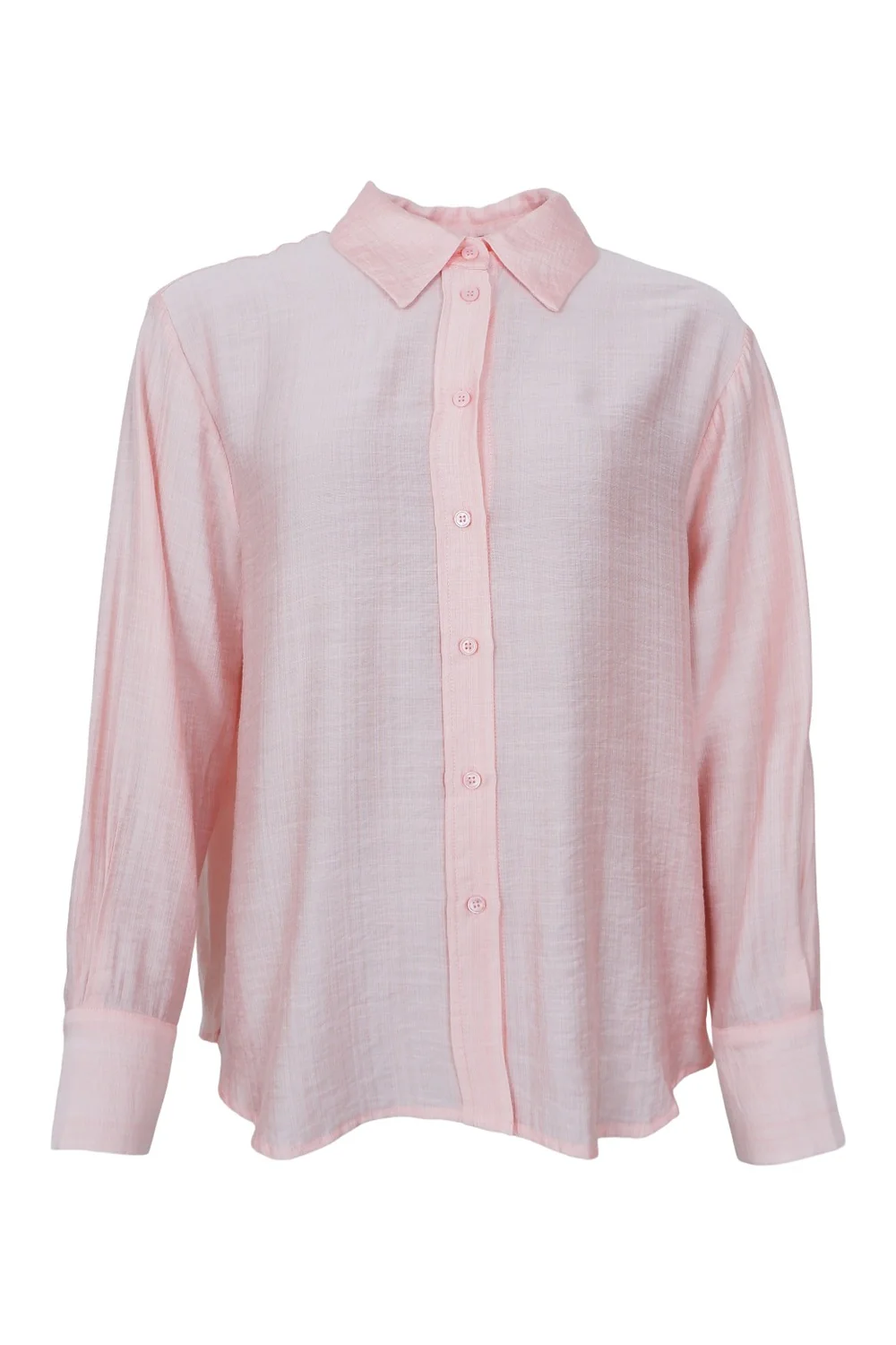 Luisa Shirt | Soft Rose | Bluse fra Black Colour - Image 2