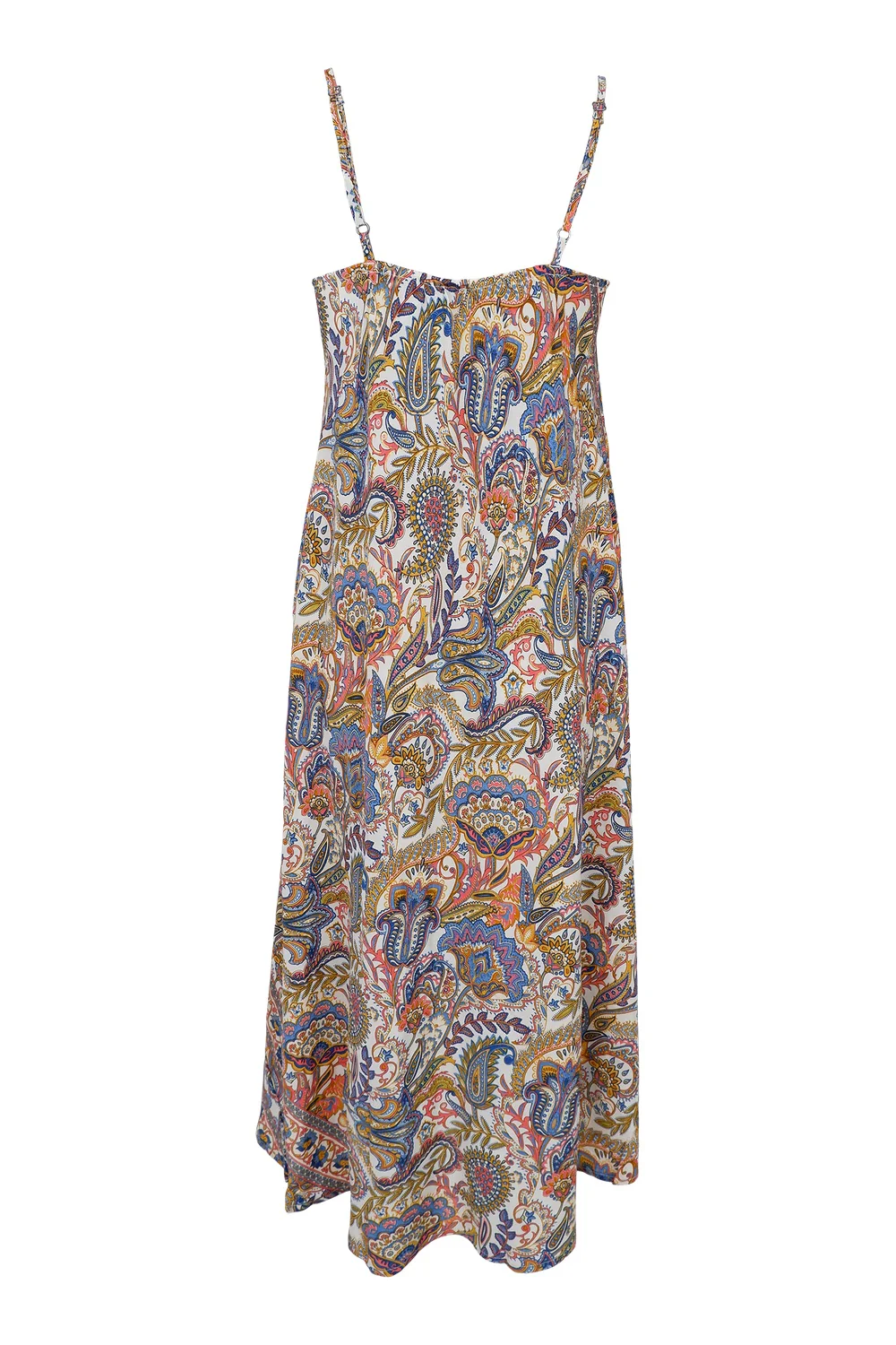 Luna Vea Strap Dress | Summer Garden | Kjole fra Black Colour - Image 2