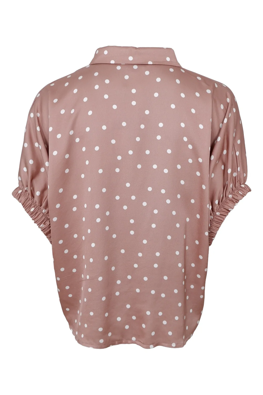 Mabel Shirt Blouse | Nougat Dot - Image 4