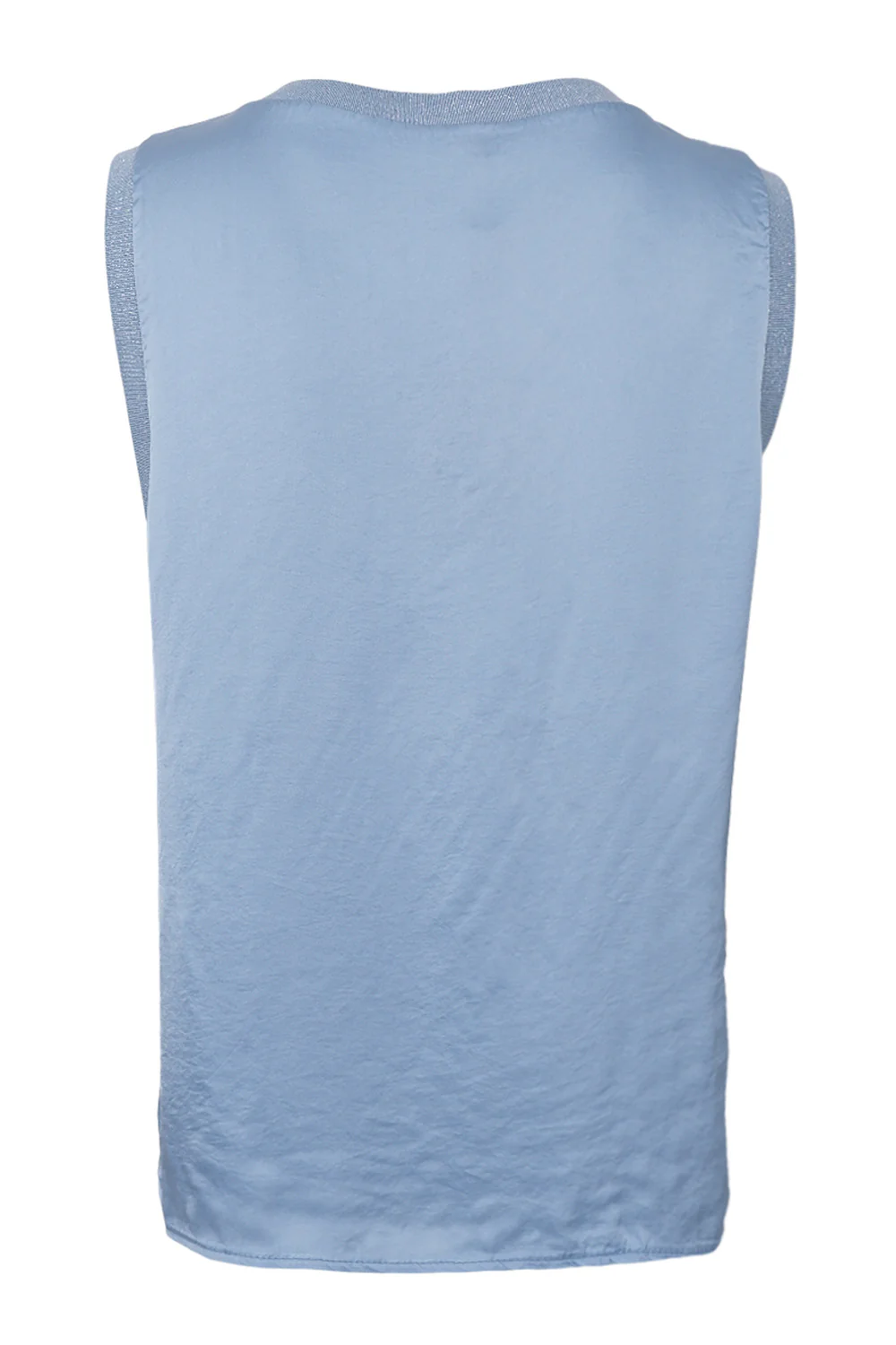 Mabel Top | Dust Blue | Top fra Black Colour - Image 2