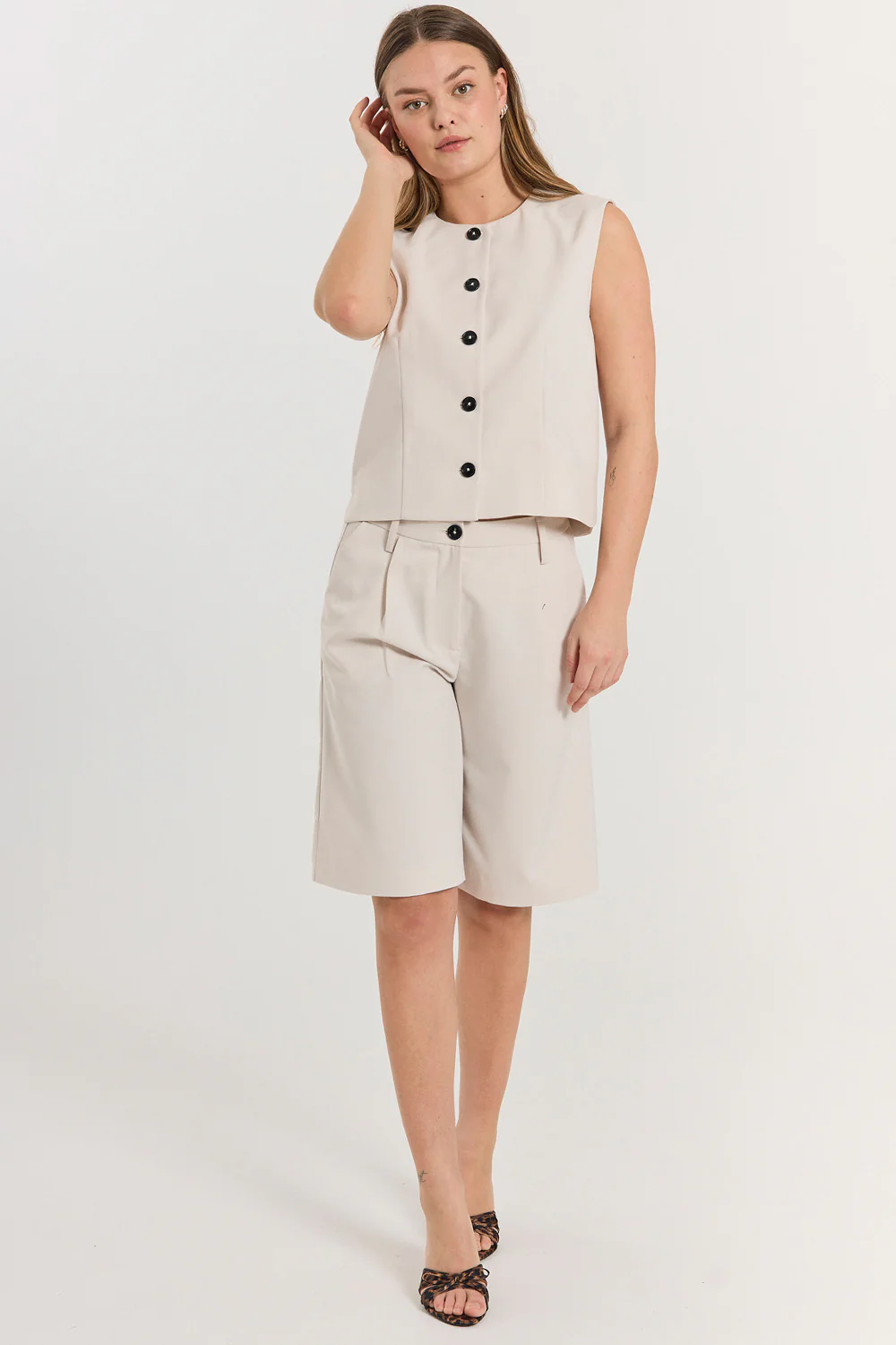 Maeve Waistcoat | Vest fra Freequent - Image 3