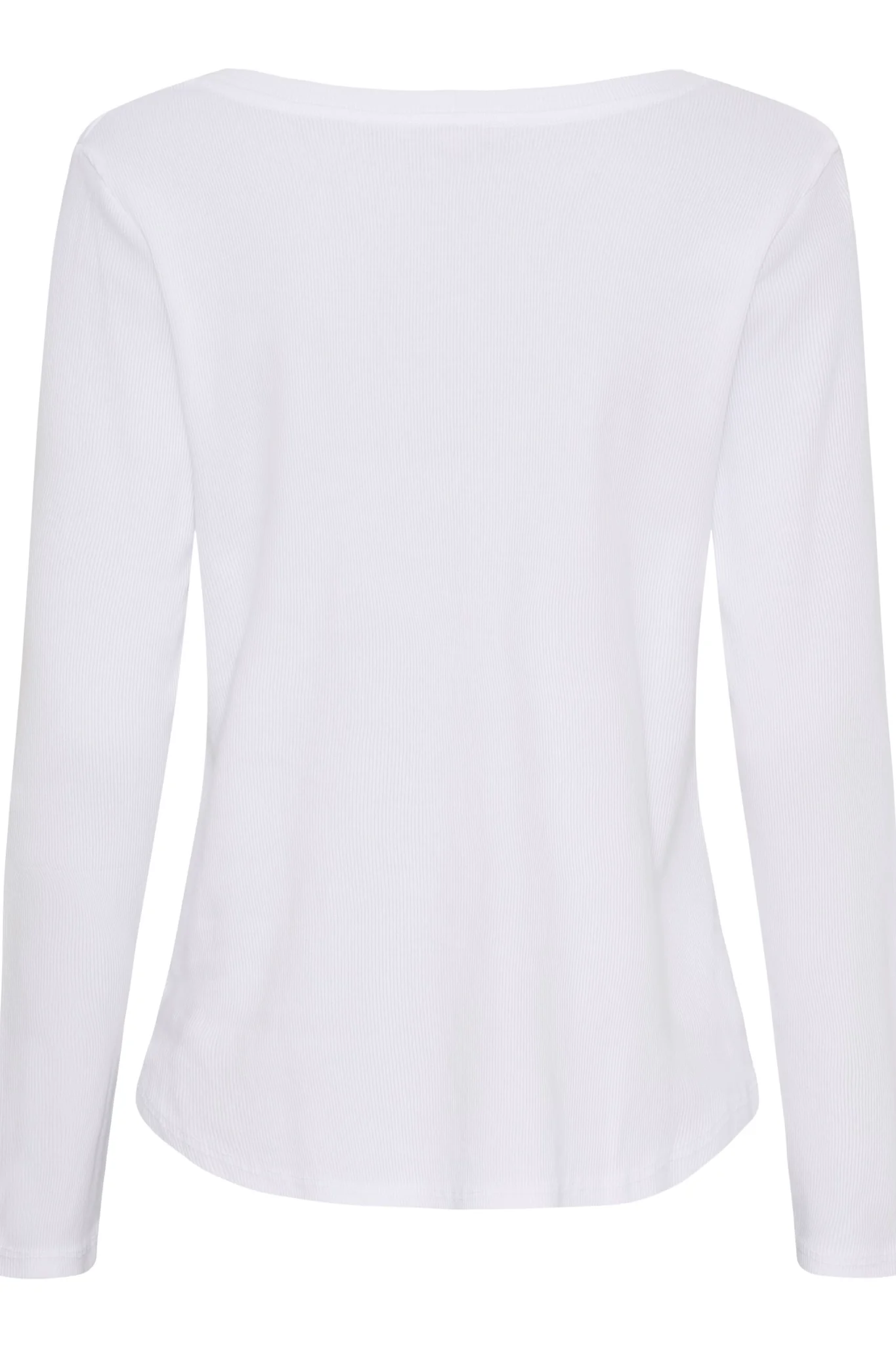 Magali LS Tee | White | Bluse fra Marta du Chateau - Image 3