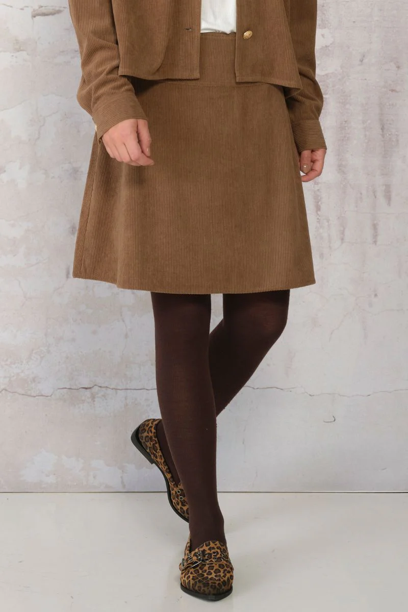 Magnolia Skirt 2669 | Brown | Nederdel fra Prepair - Image 3