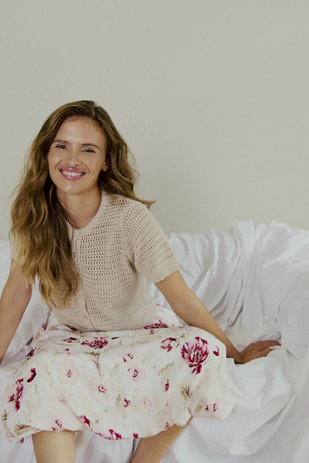 Maise Skirt 208046 | Brilliant White W. Ballerina | Nederdel fra Freequent - Image 7