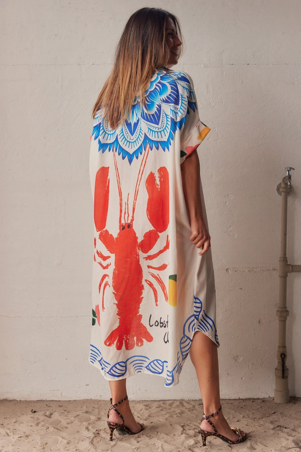 Mandala Ocean Shirt Dress | Kjole fra Atelier C