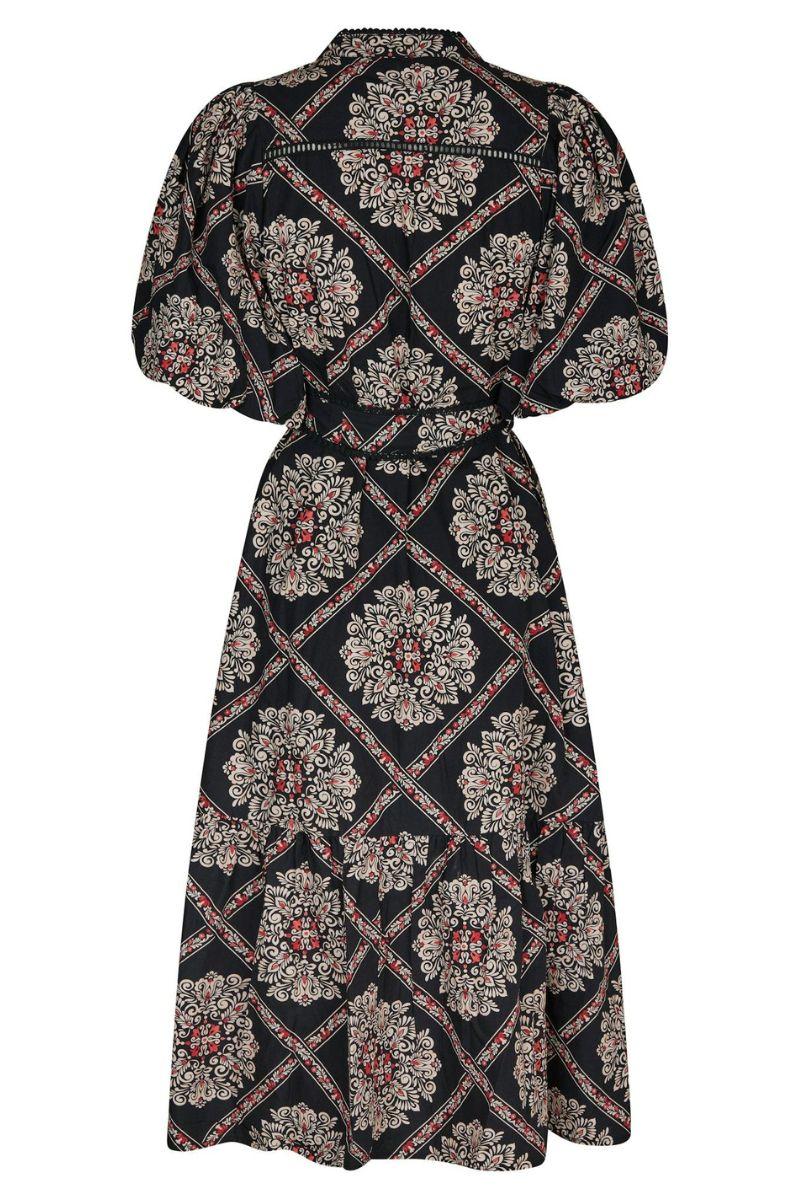 Margarita Pure Boho Dress | Black | Kjole fra Neo Noir - Image 3