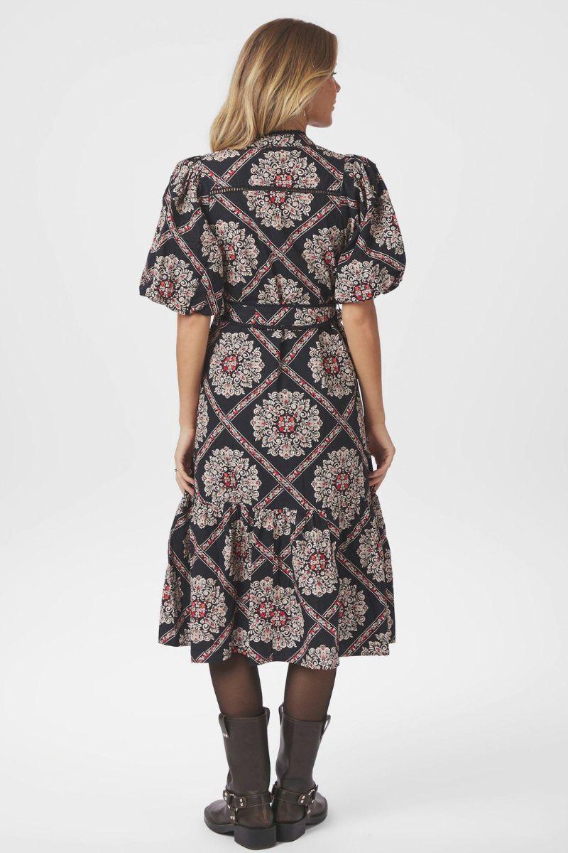 Margarita Pure Boho Dress | Black | Kjole fra Neo Noir - Image 4