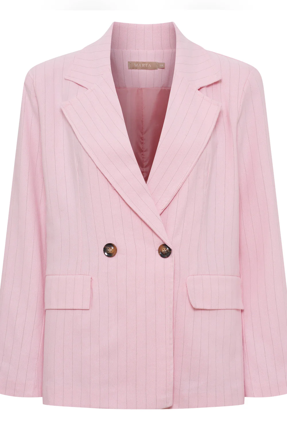 Marissa Blazer | Pink Stripe