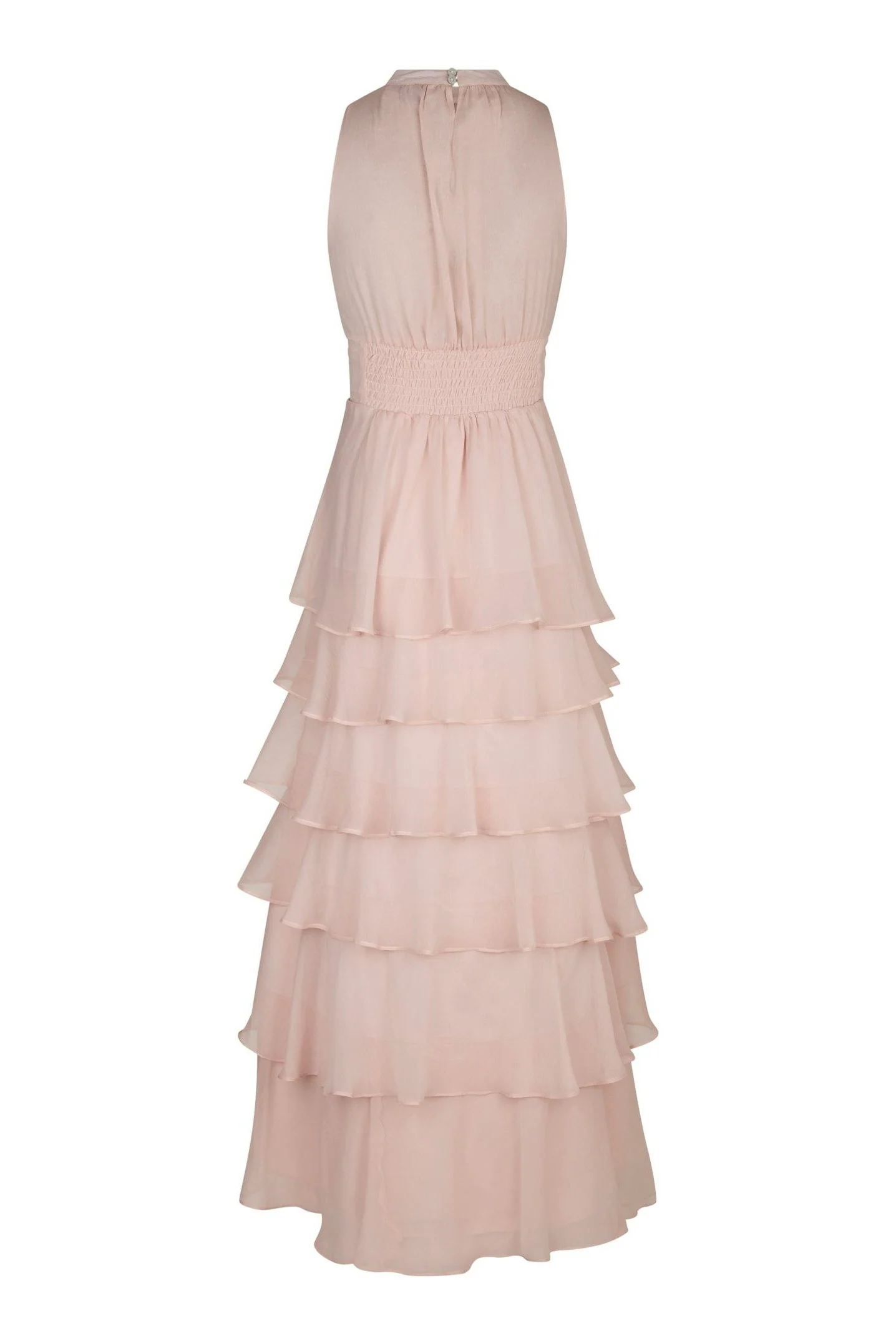 Marli Solid Chiffon Dress | Rose | Kjole fra Neo Noir - Image 7