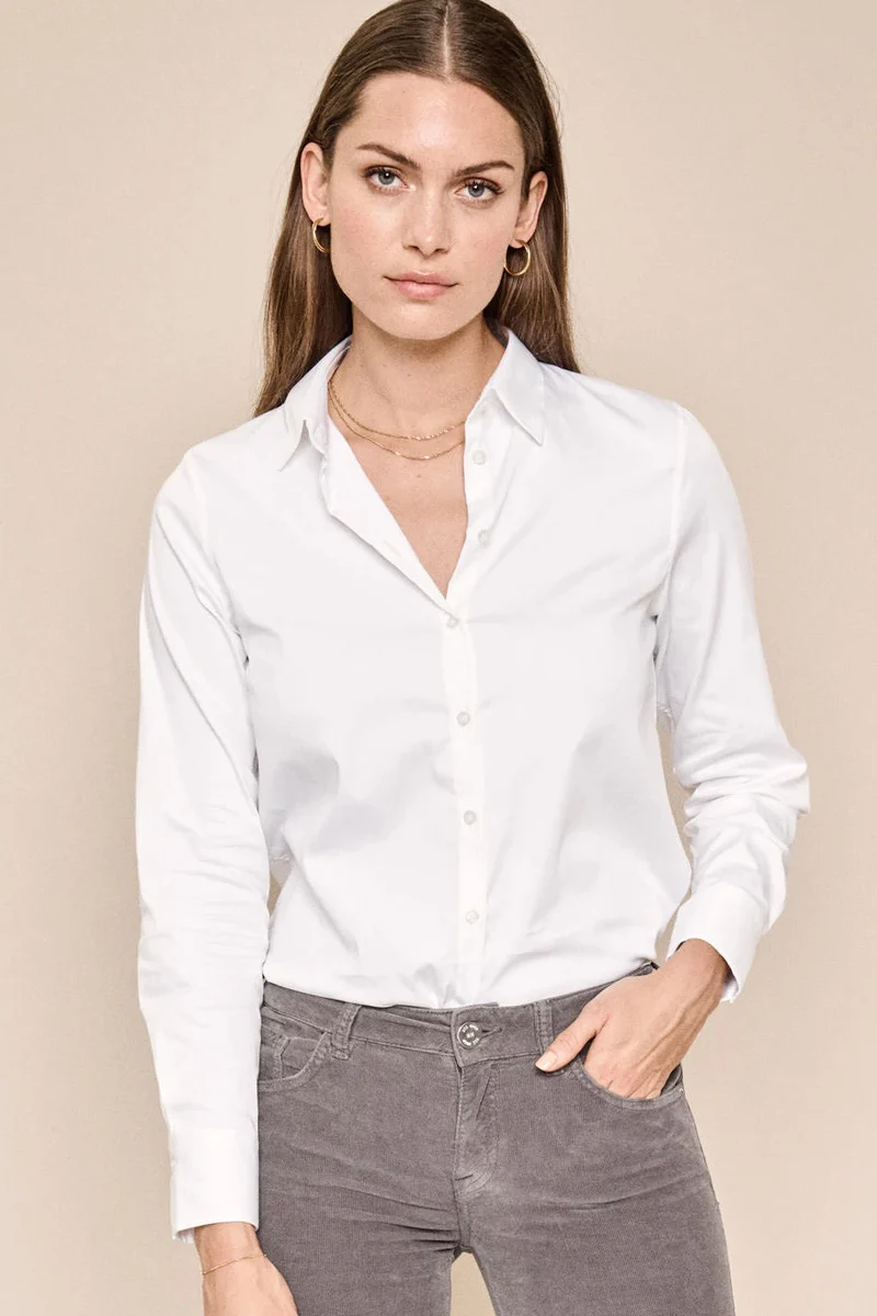 Martina Shirt | Hvid | Skjorte fra Mos Mosh - Image 10