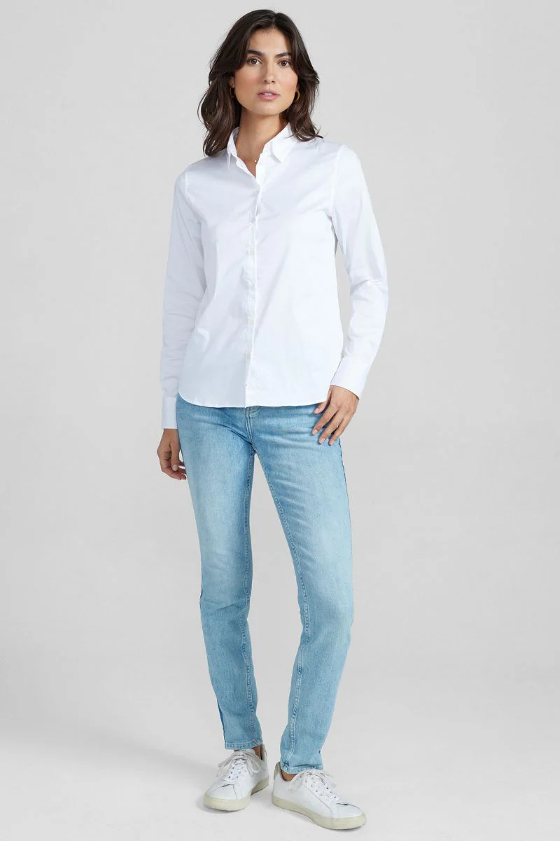 Martina Shirt | Hvid | Skjorte fra Mos Mosh - Image 15