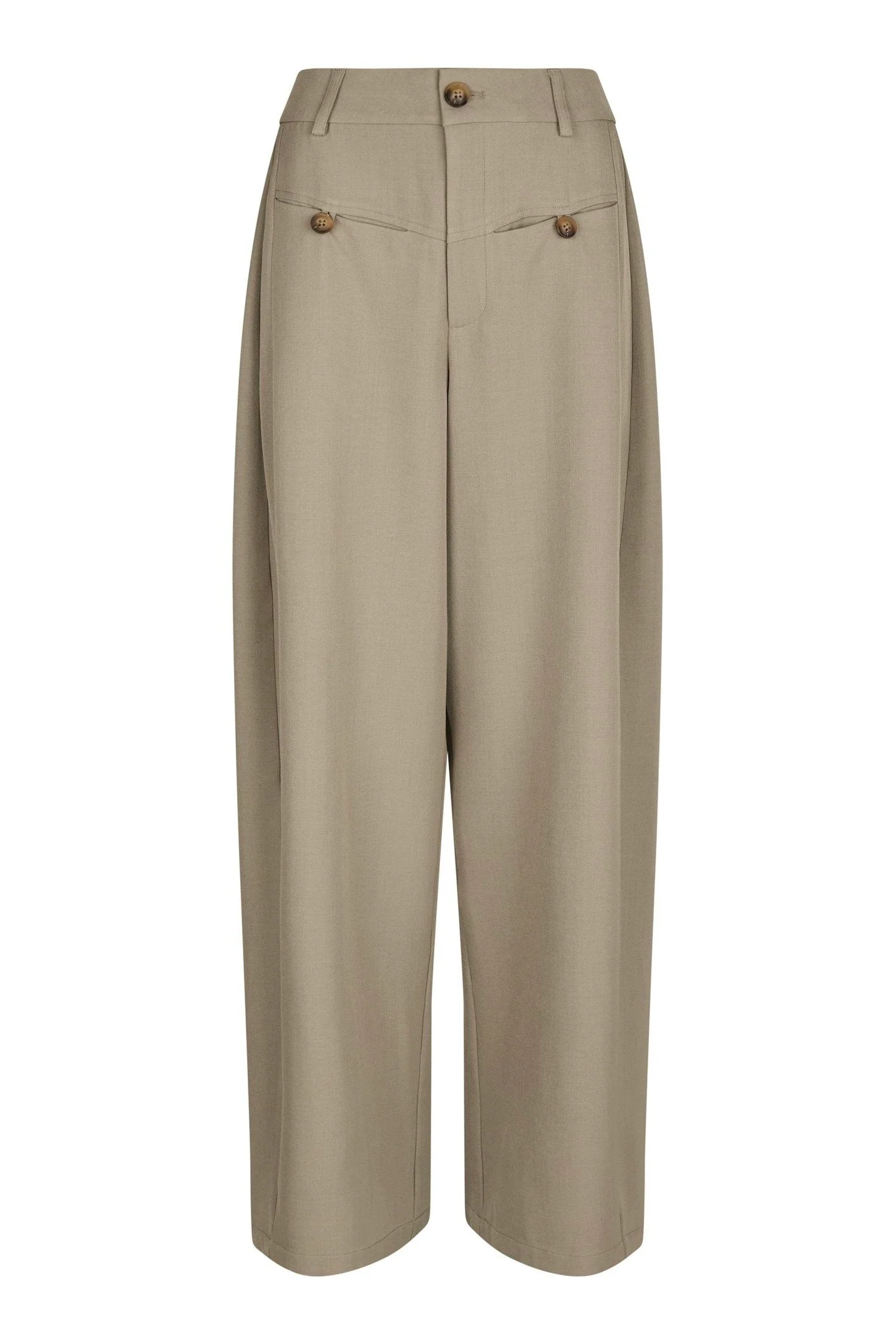 Massie Structure Pants | Warm Grey | Bukser fra Neo Noir - Image 2