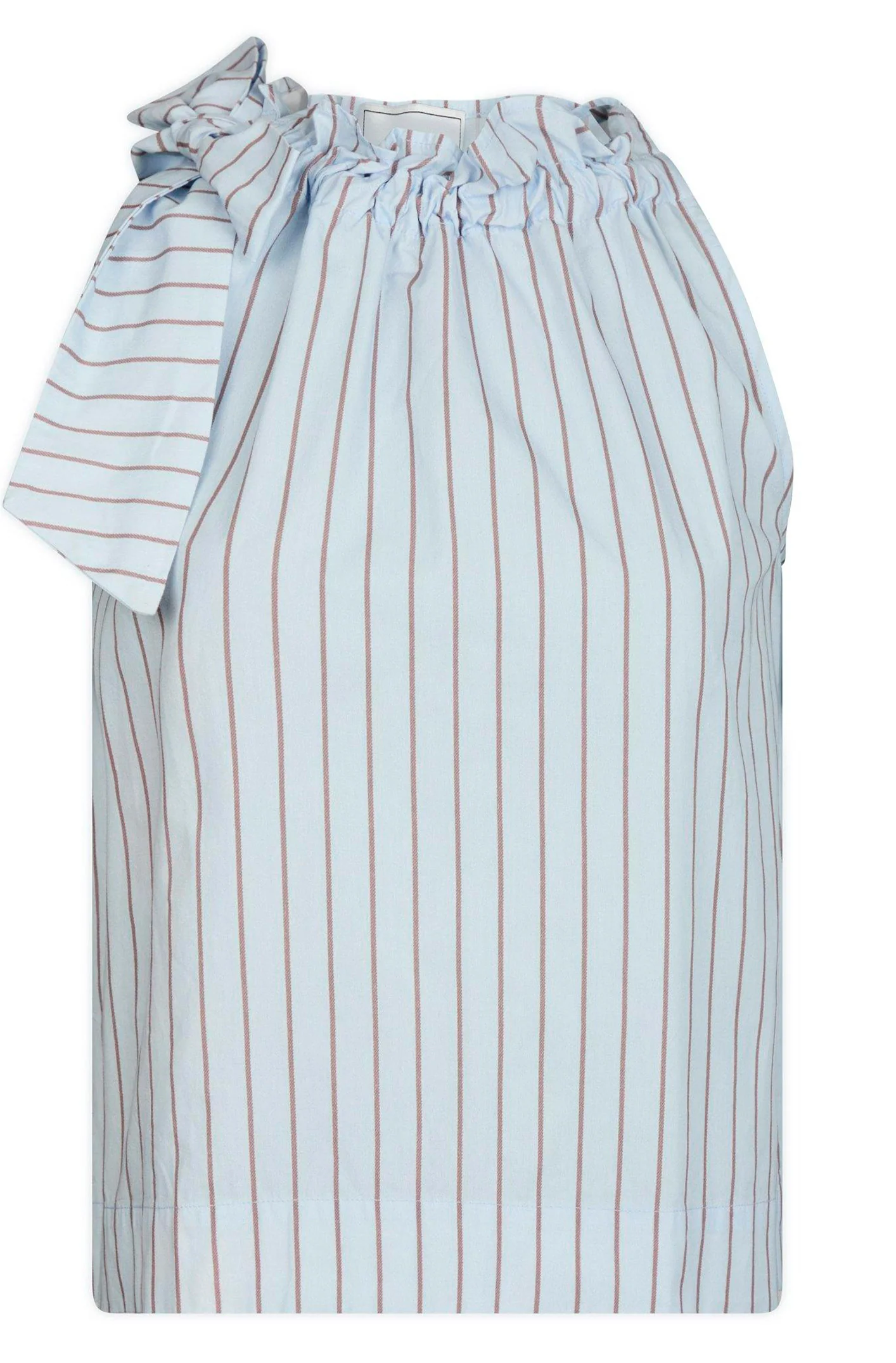 Maula Stripe Top | Light Blue | Bluse fra Neo Noir - Image 2