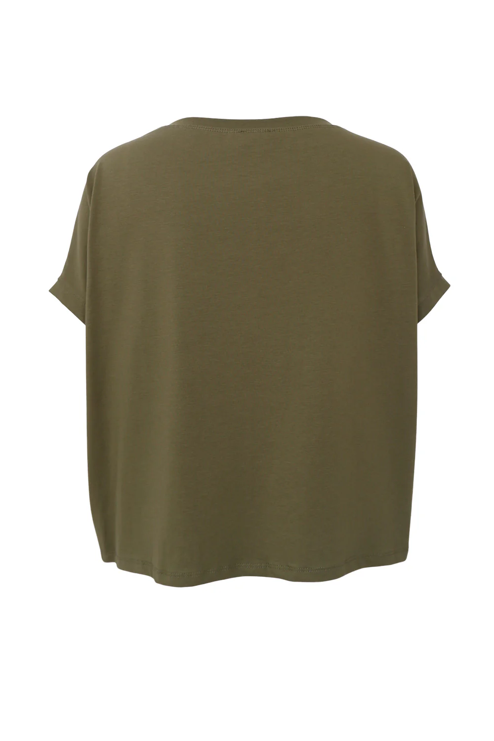May Loose Blouse | Army | Bluse fra Black Colour - Image 2