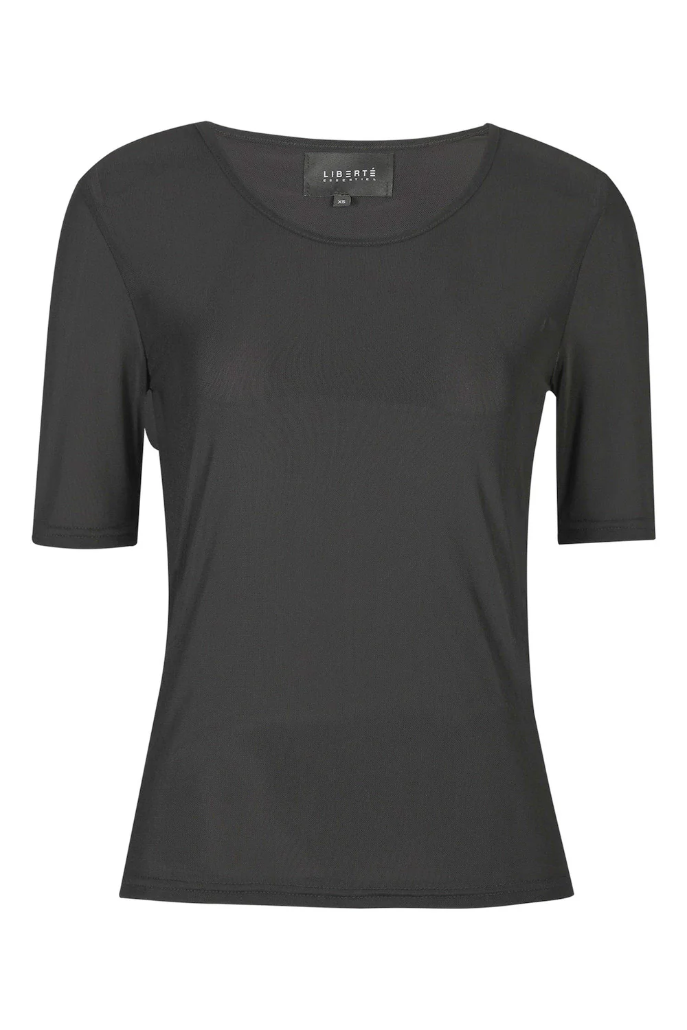 Mesh SS Tshirt | Black
