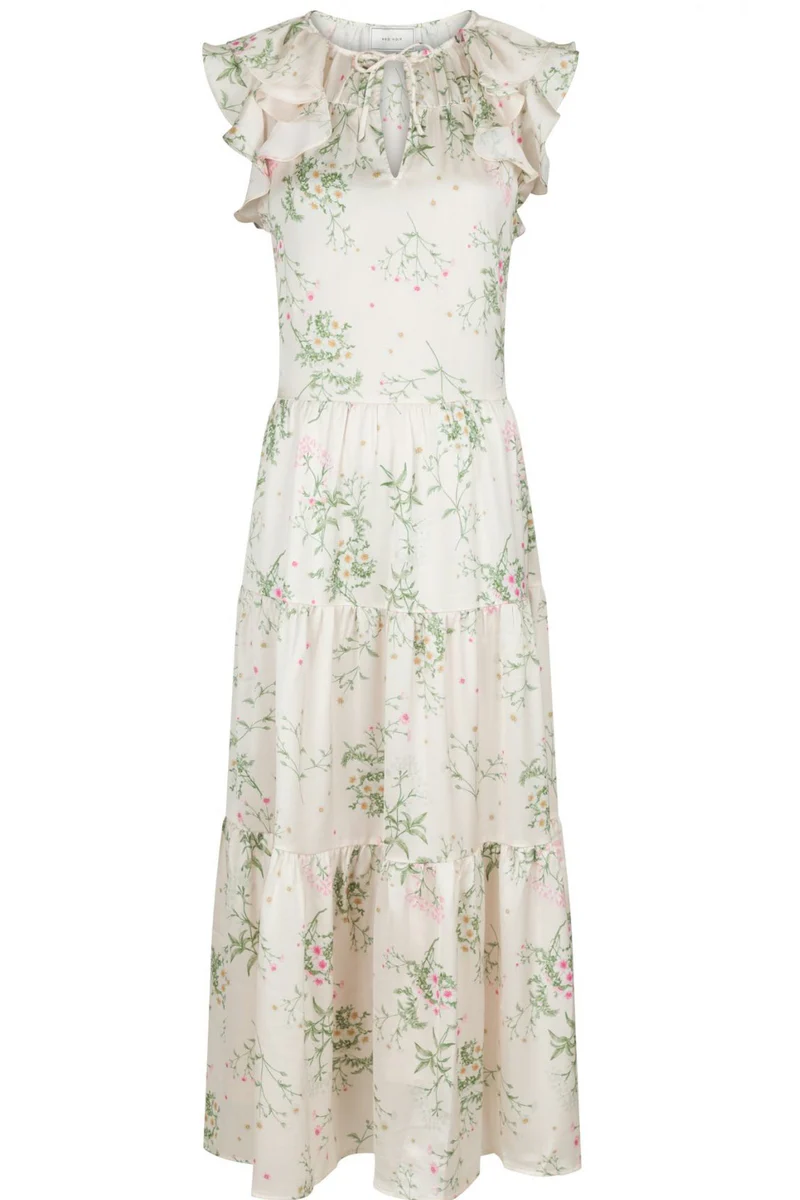 Messina Flower Field Dress | Off White | Kjole fra Neo Noir - Image 3