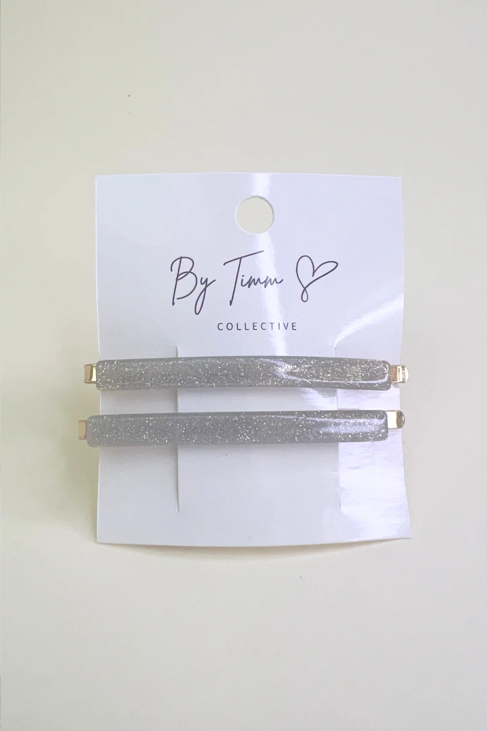 Meta Hairpins | Sølvglimmer | Små hårspænder fra By Timm - Image 2