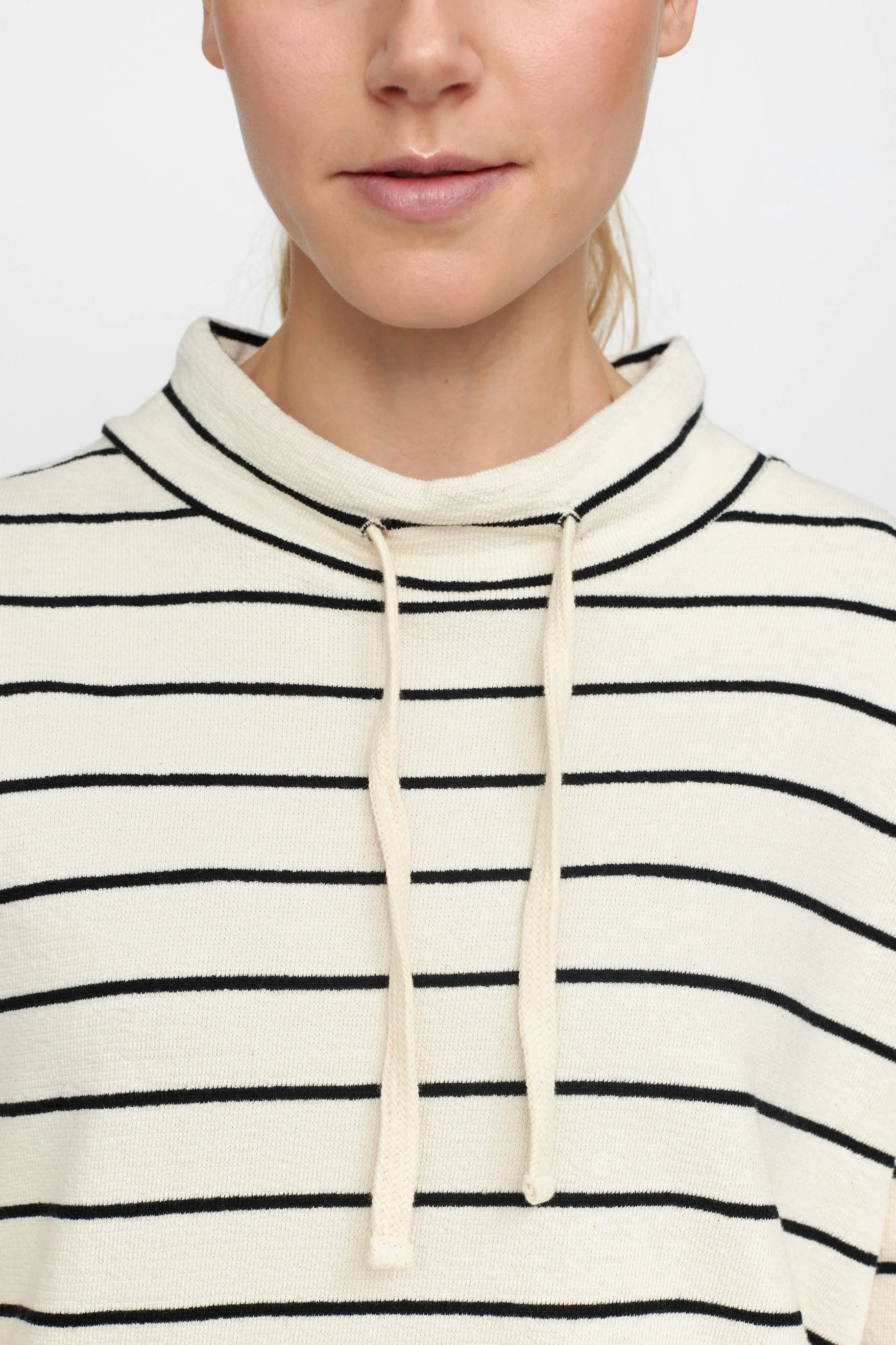Mia Blouse GOTS | Buttercream Stripes | Bluse fra Esmé studio - Image 9