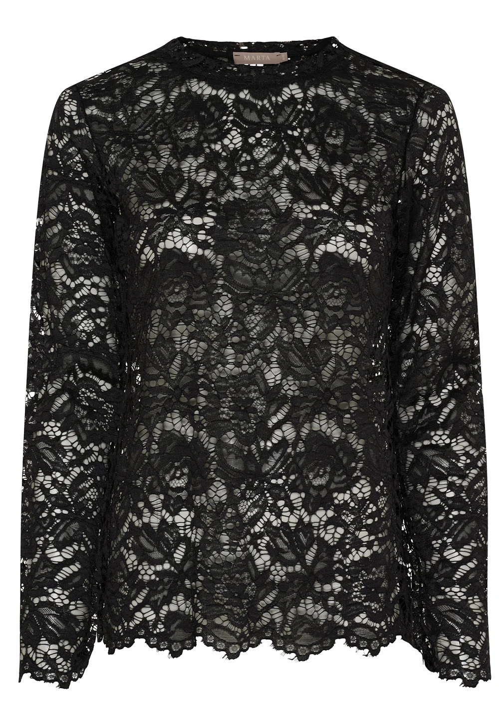 Milley LS Tee | Black | Bluse fra Marta du Chateau