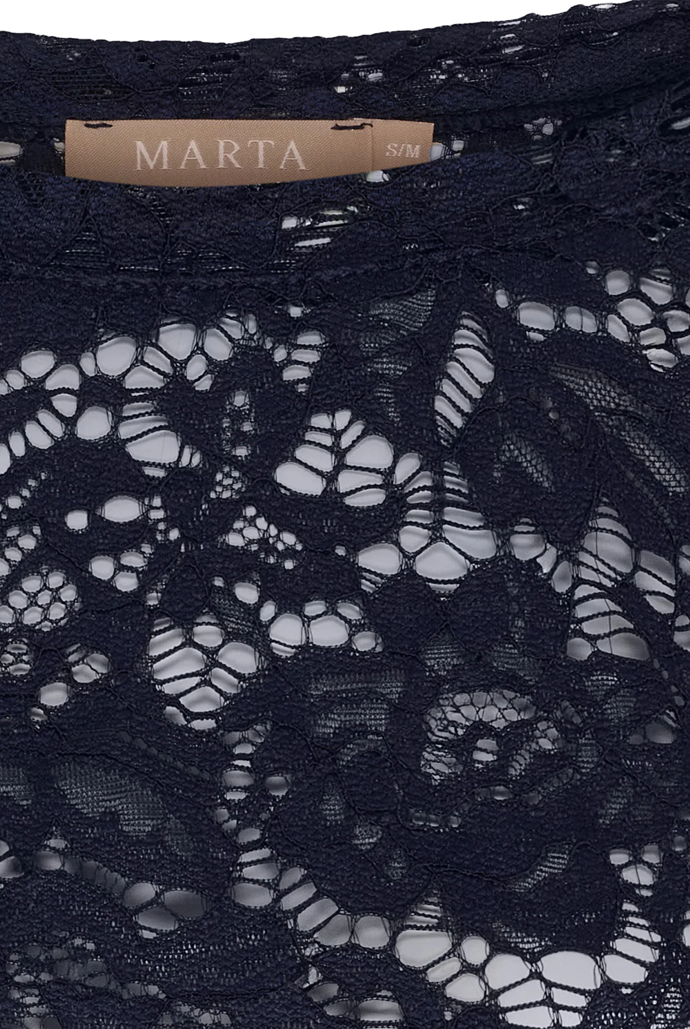 Milley LS Tee | Navy | Bluse fra Marta du Chateau - Image 2