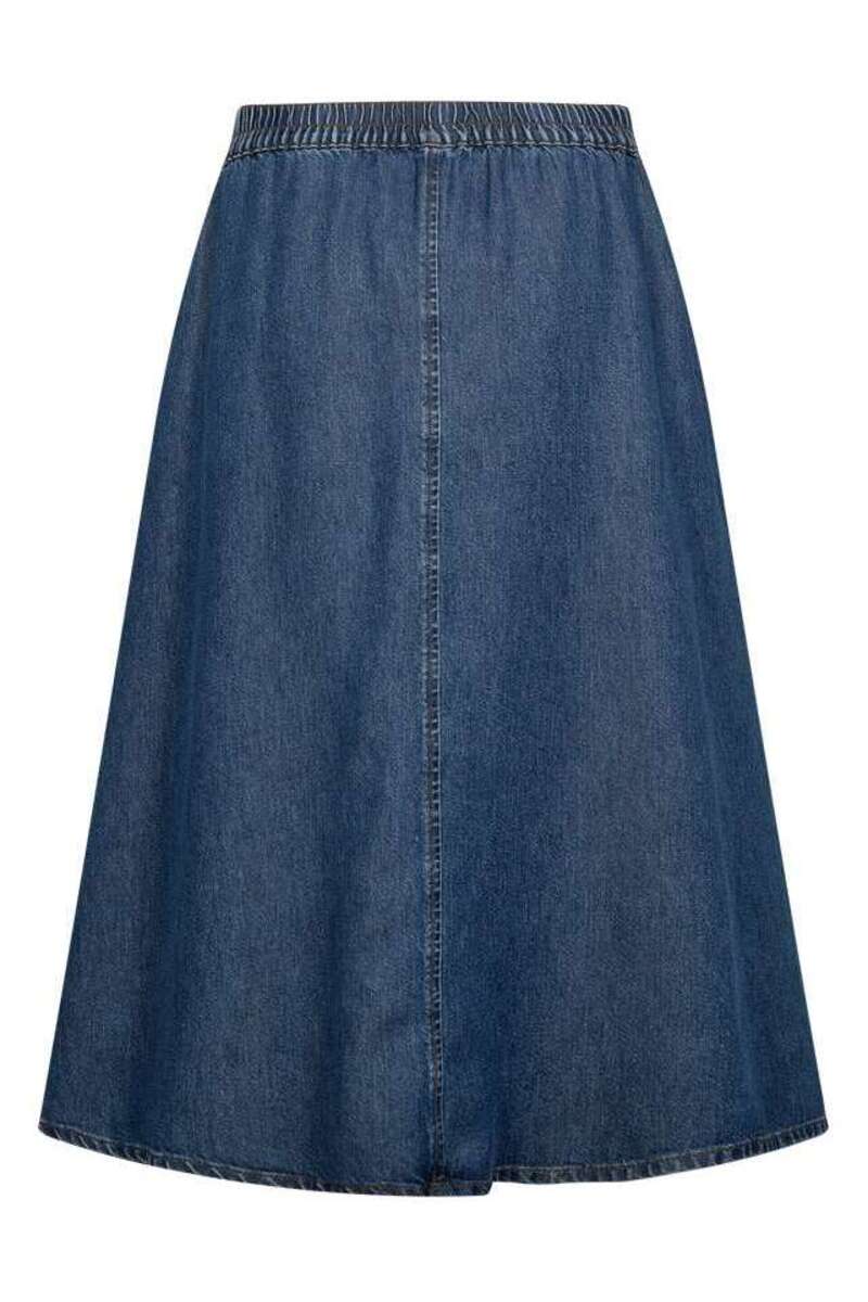 Milo Skirt 208292 | Medium Blue Denim | Nederdel fra Freequent - Image 2