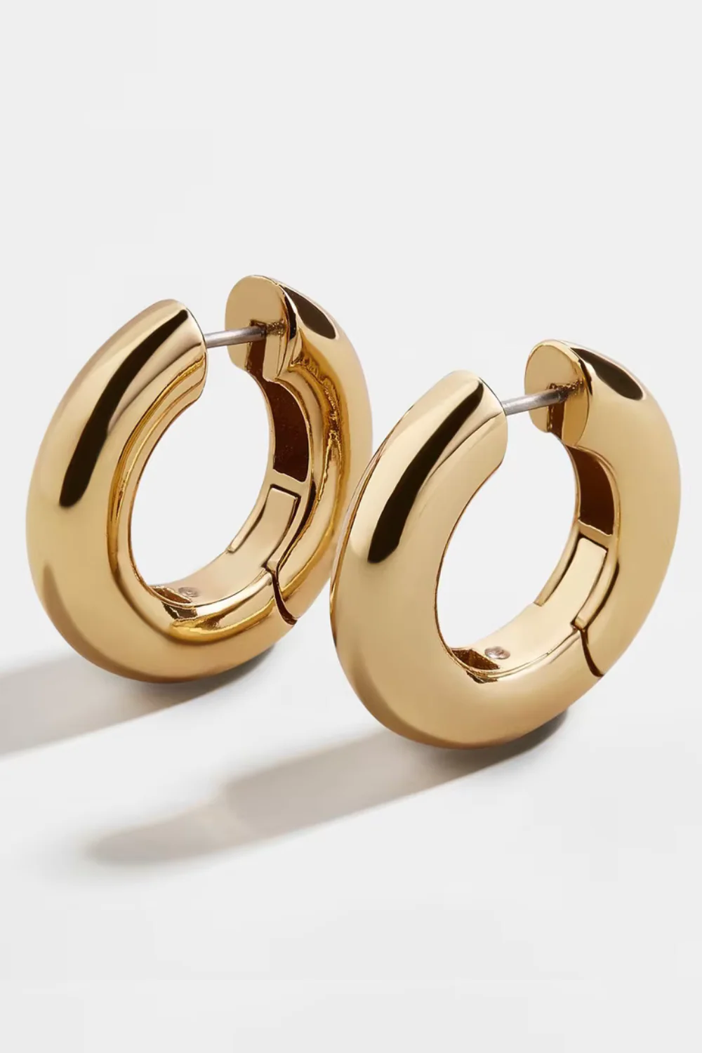 Minimalistic Hoops | Forgyldt | Øreringe fra Birdsong - Image 2