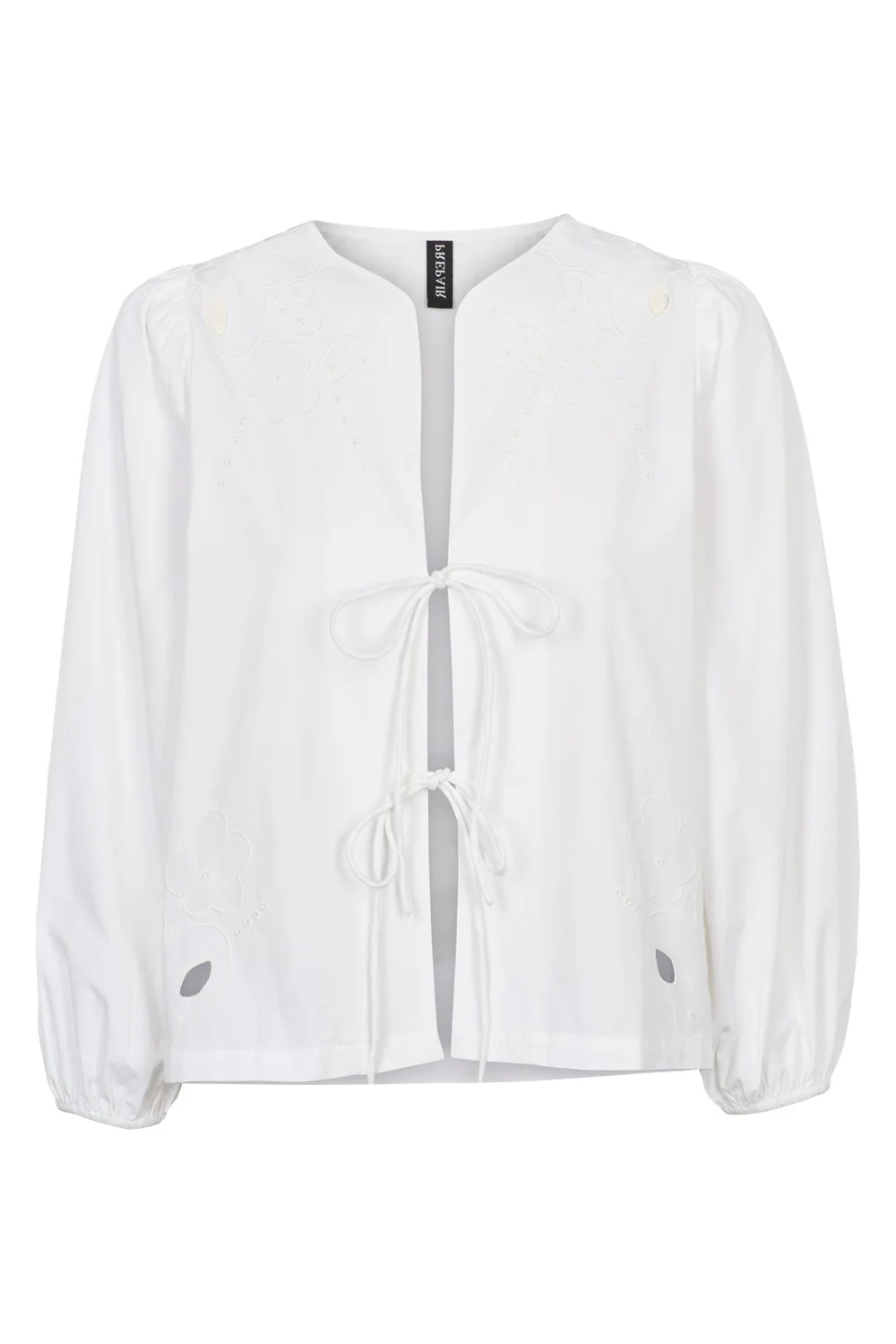 Mira Blouse | White | Bluse fra Prepair - Image 4
