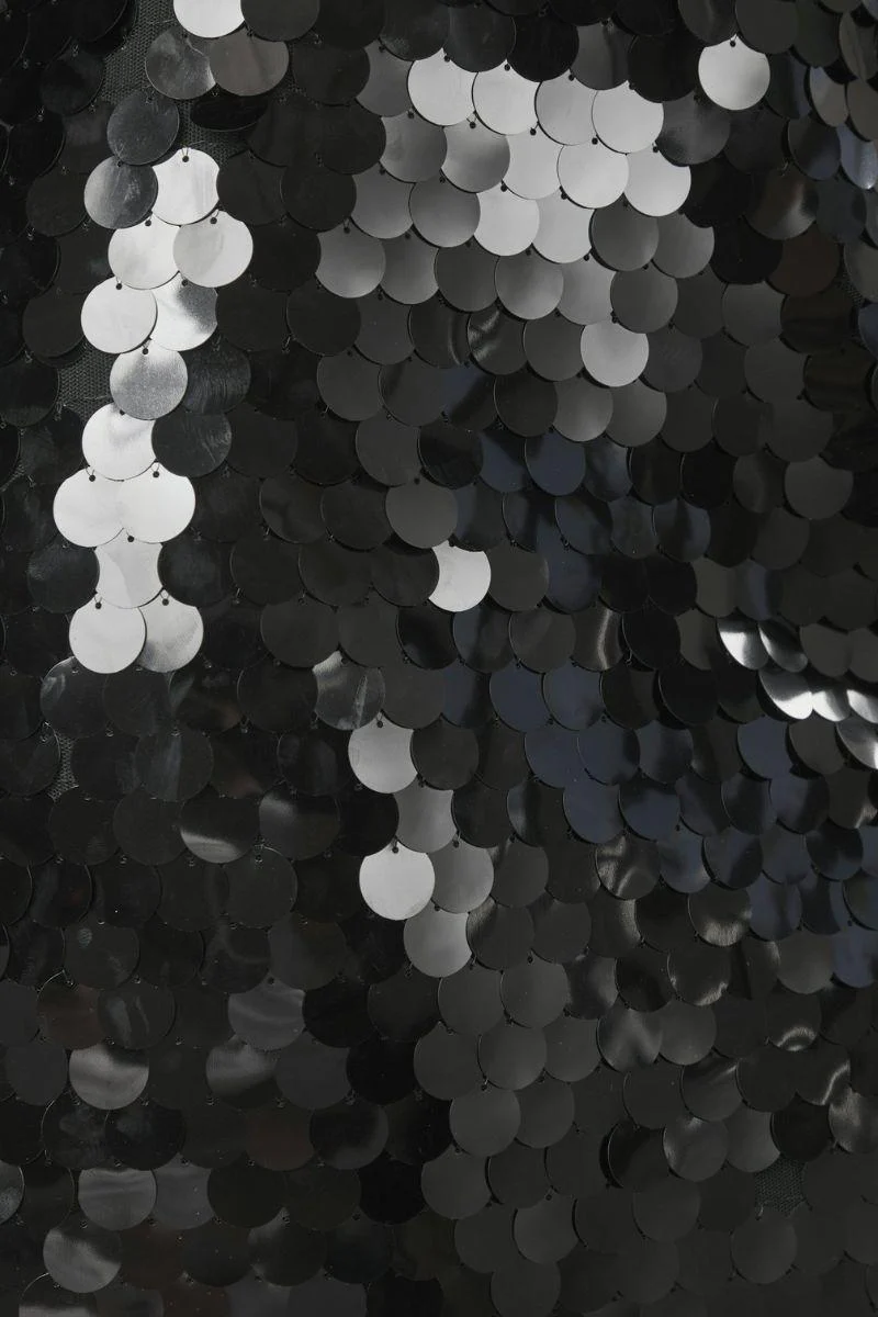 Miva Big Sequins Skirt | Black | Nederdel fra Neo Noir - Image 9
