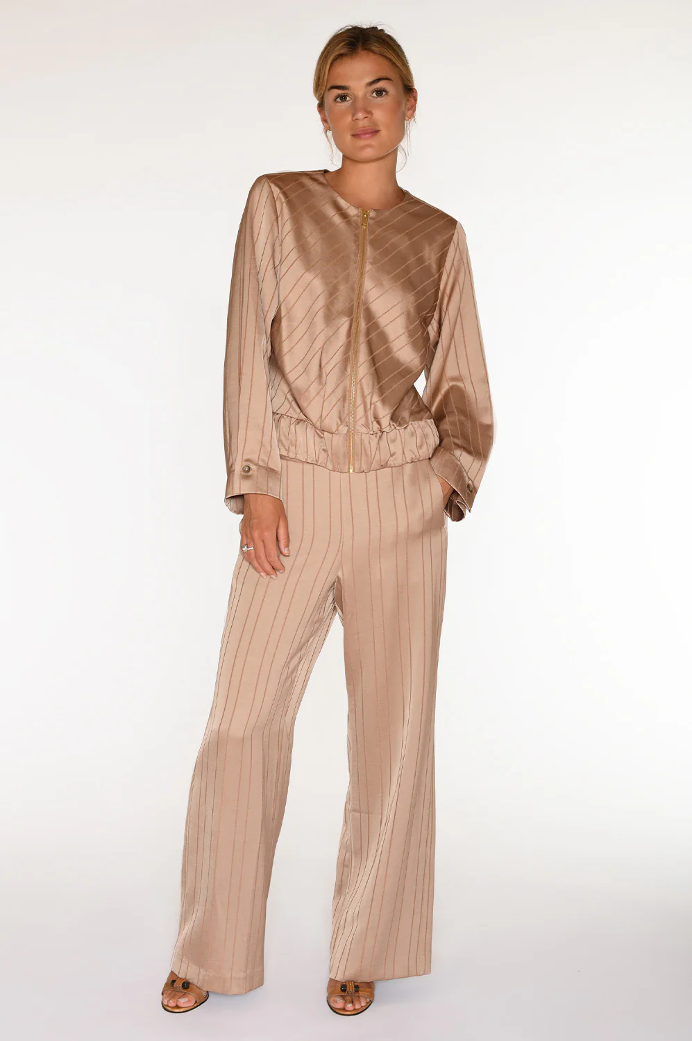Miya wide leg | Moonlight | Bukser fra Gustav - Image 2