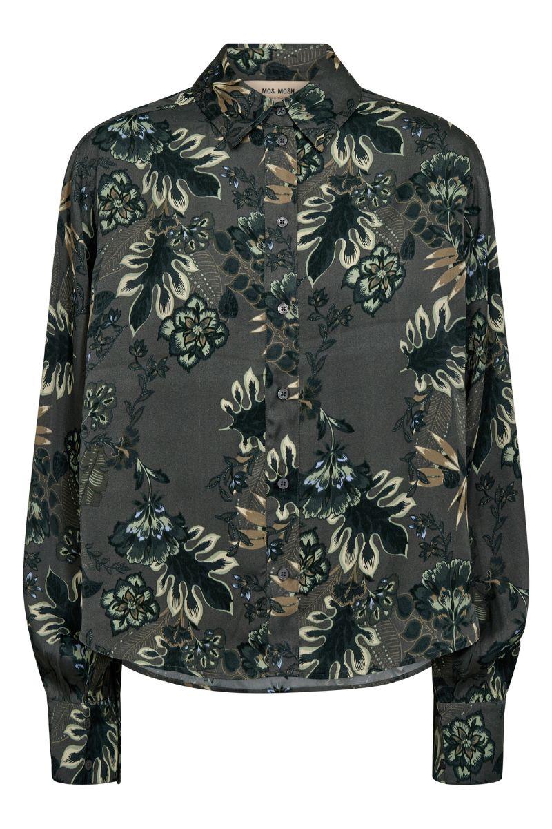Abina Floro Shirt | Urban Chic | Skjorte fra Mos Mosh - Image 2