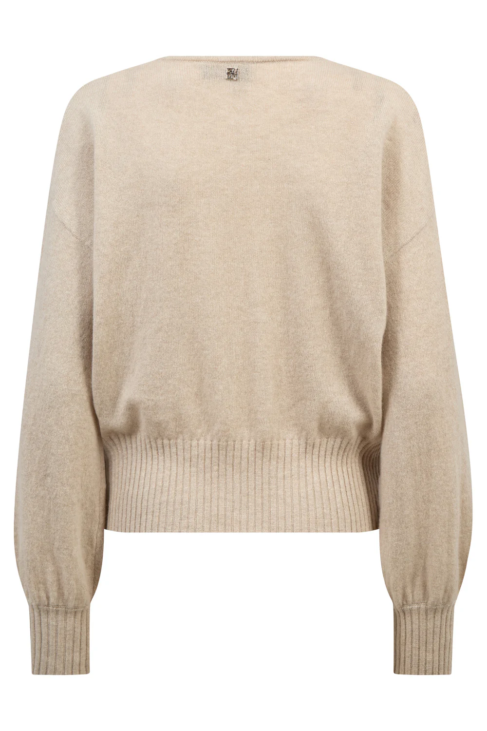 Ady Cashmere Wrap Knit | Oxford Tan | Strik fra Mos Mosh - Image 5