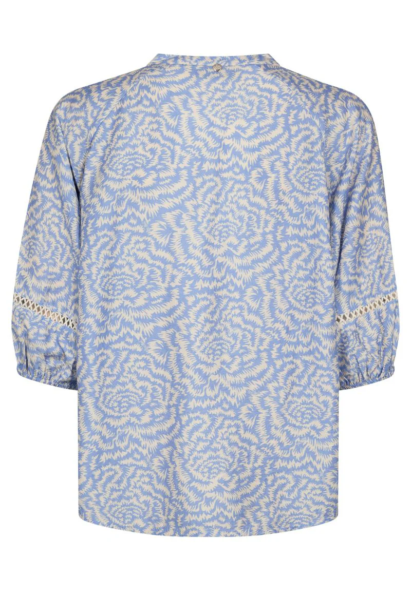 Aleyna Saku Blouse | Ecru | Bluse fra Mos Mosh - Image 4