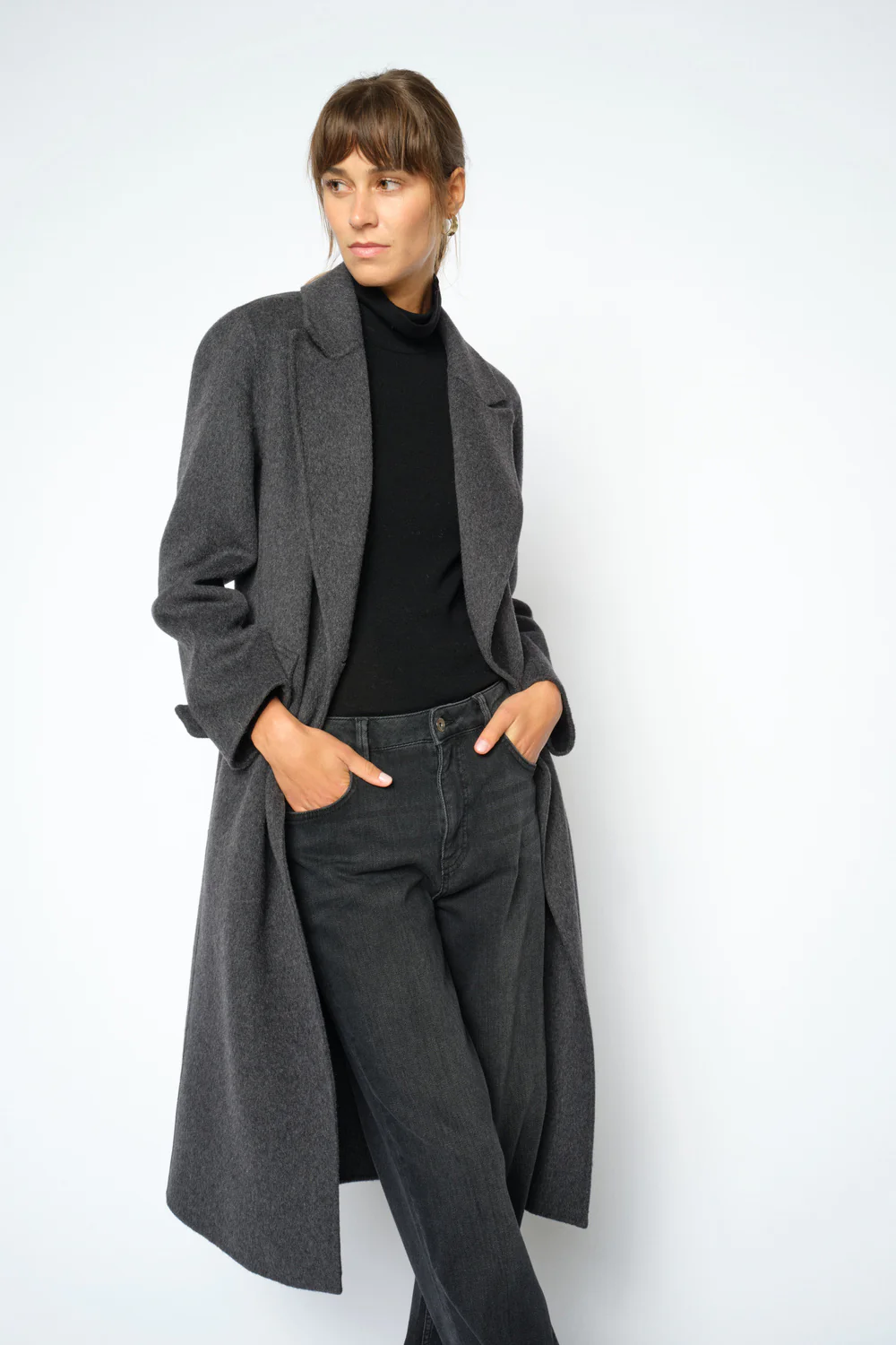 Alva Loisa Coat | Antracite | Jakke fra Mos Mosh