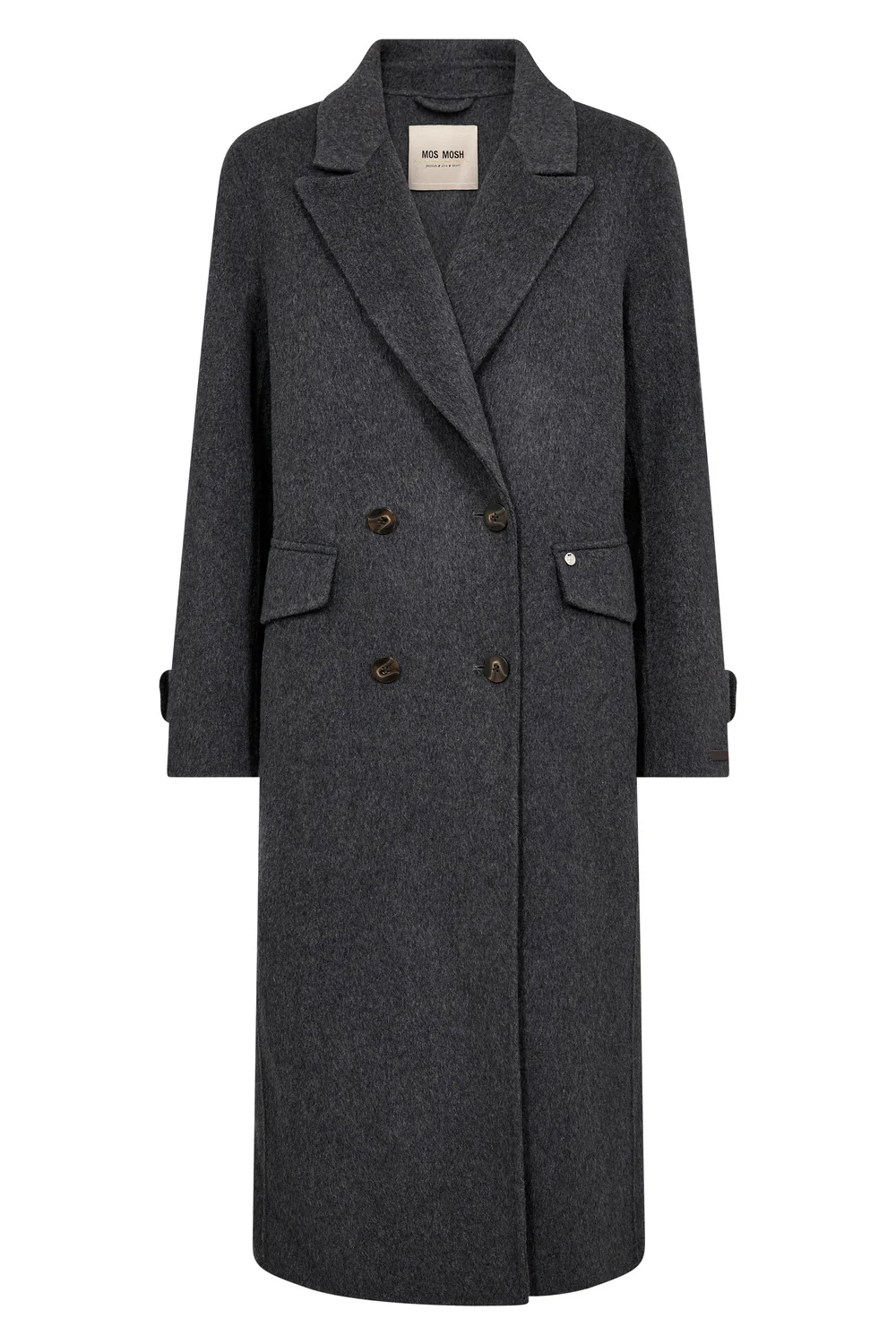 Alva Loisa Coat | Antracite | Jakke fra Mos Mosh - Image 2