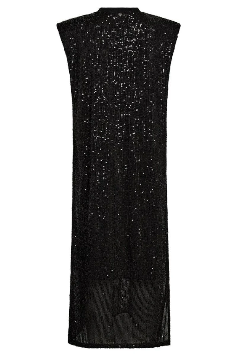 Aran Sequi Dress | Black | Kjole fra Mos Mosh - Image 2