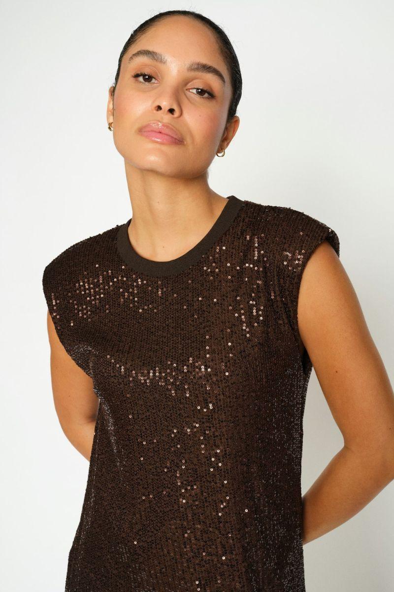 Aran Sequi Dress | Bracken | Kjole fra Mos Mosh - Image 10