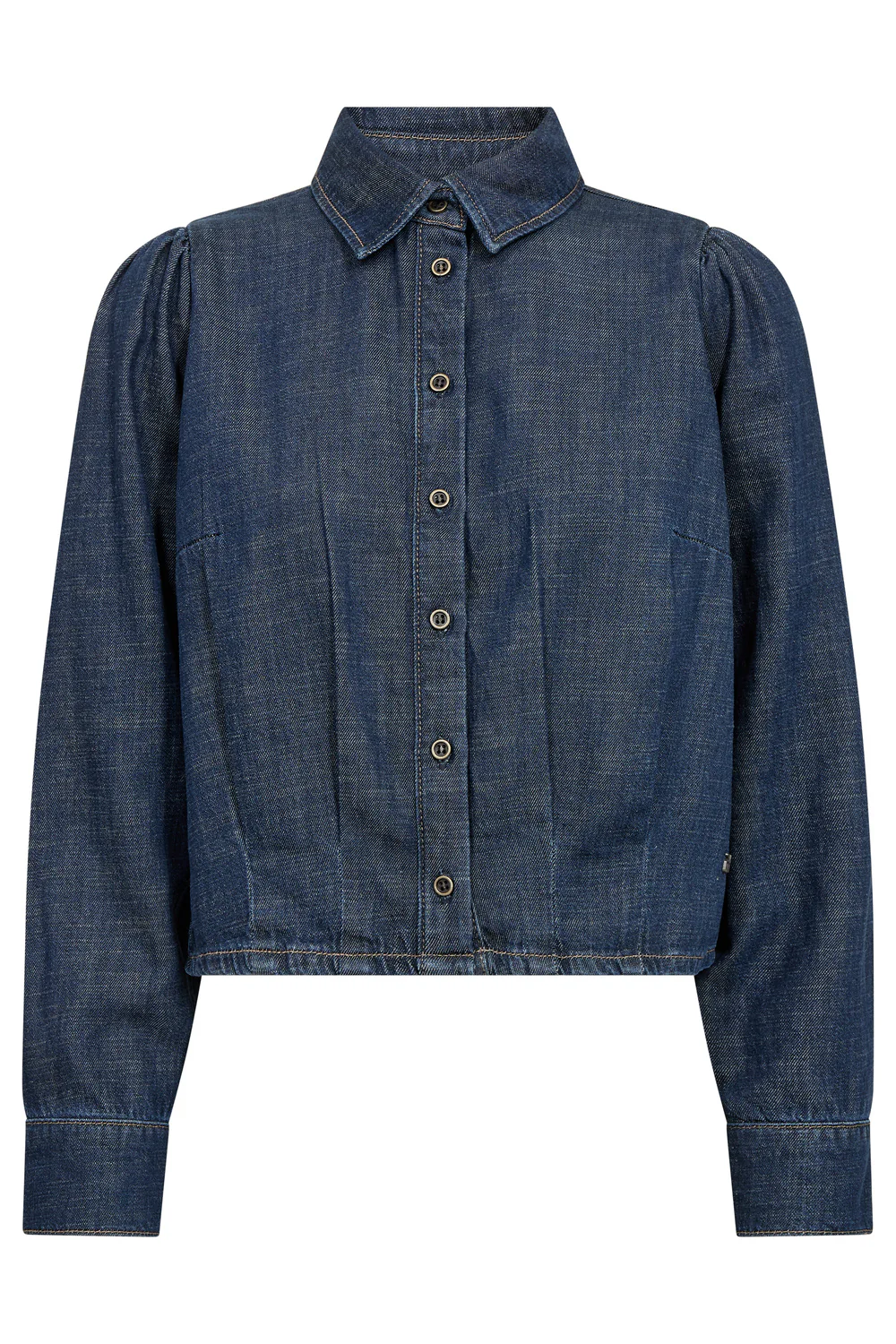 Arles Pagato Shirt | Dark Blue | Skjorte fra Mos Mosh - Image 2