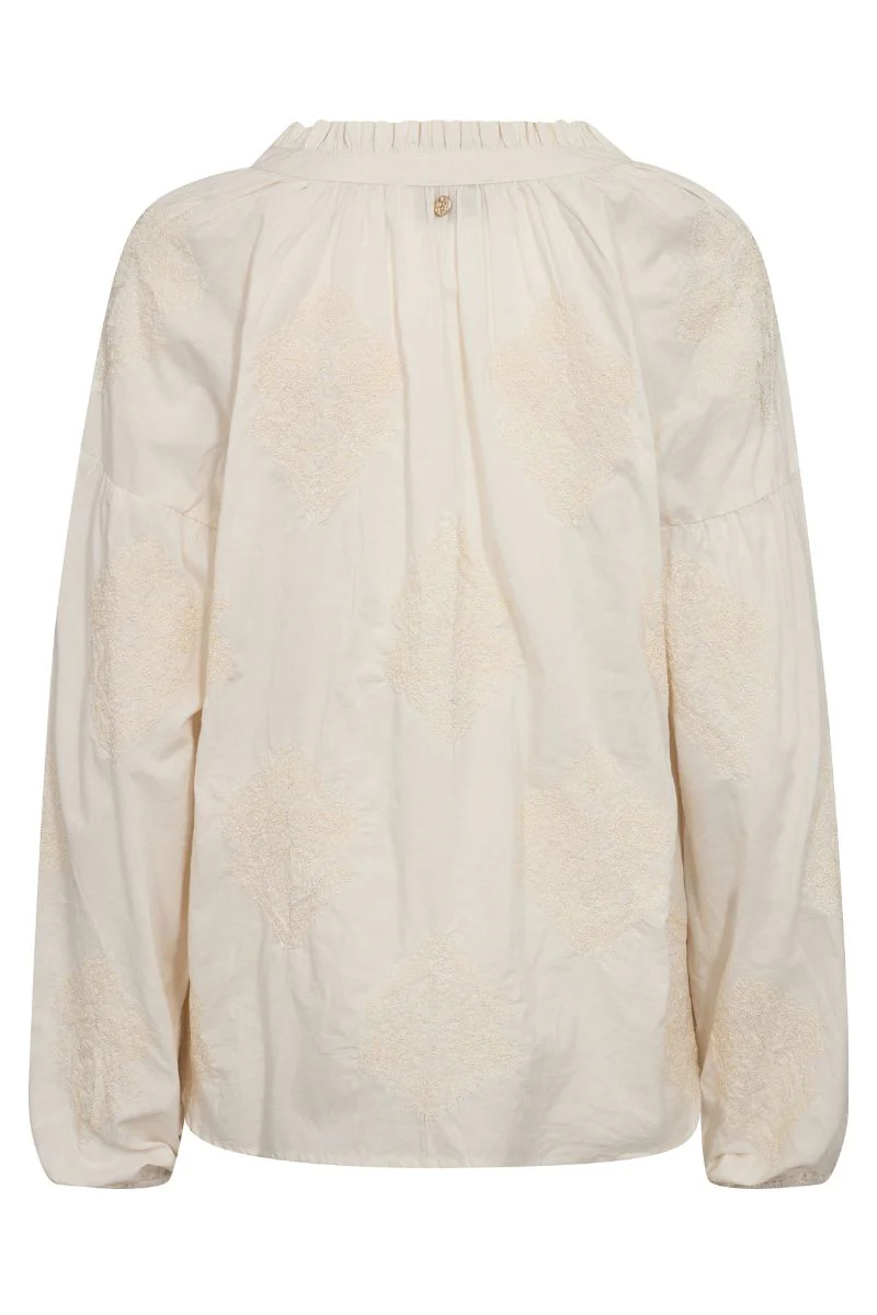 Ashi Voila Blouse| Ecru | Bluse fra Mos Mosh - Image 4