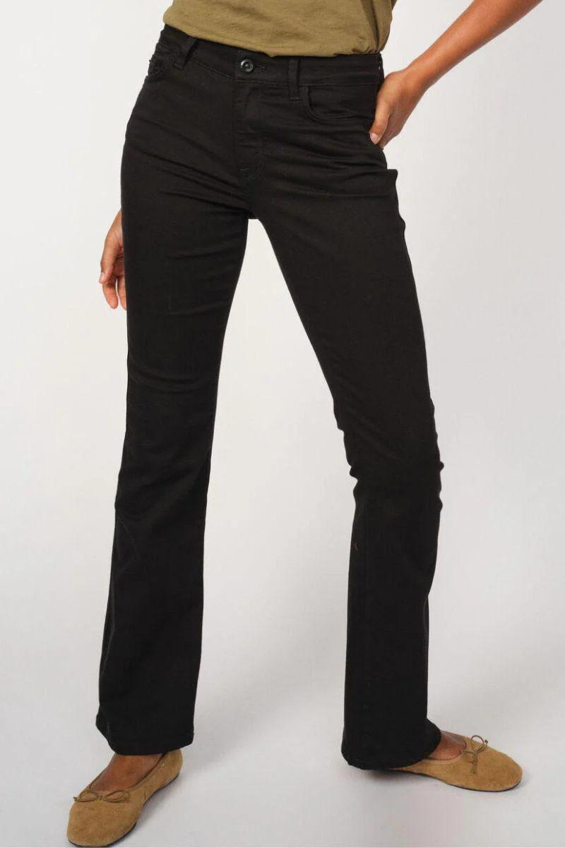 Ashley Deluxe Jeans  30' | Black | Jeans fra Mos Mosh - Image 4