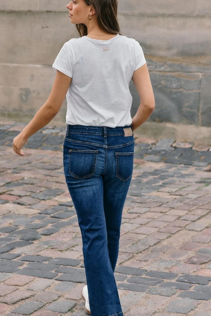 Ashley Imera Jeans Ankle | Blue | Jeans fra Mos Mosh - Image 8