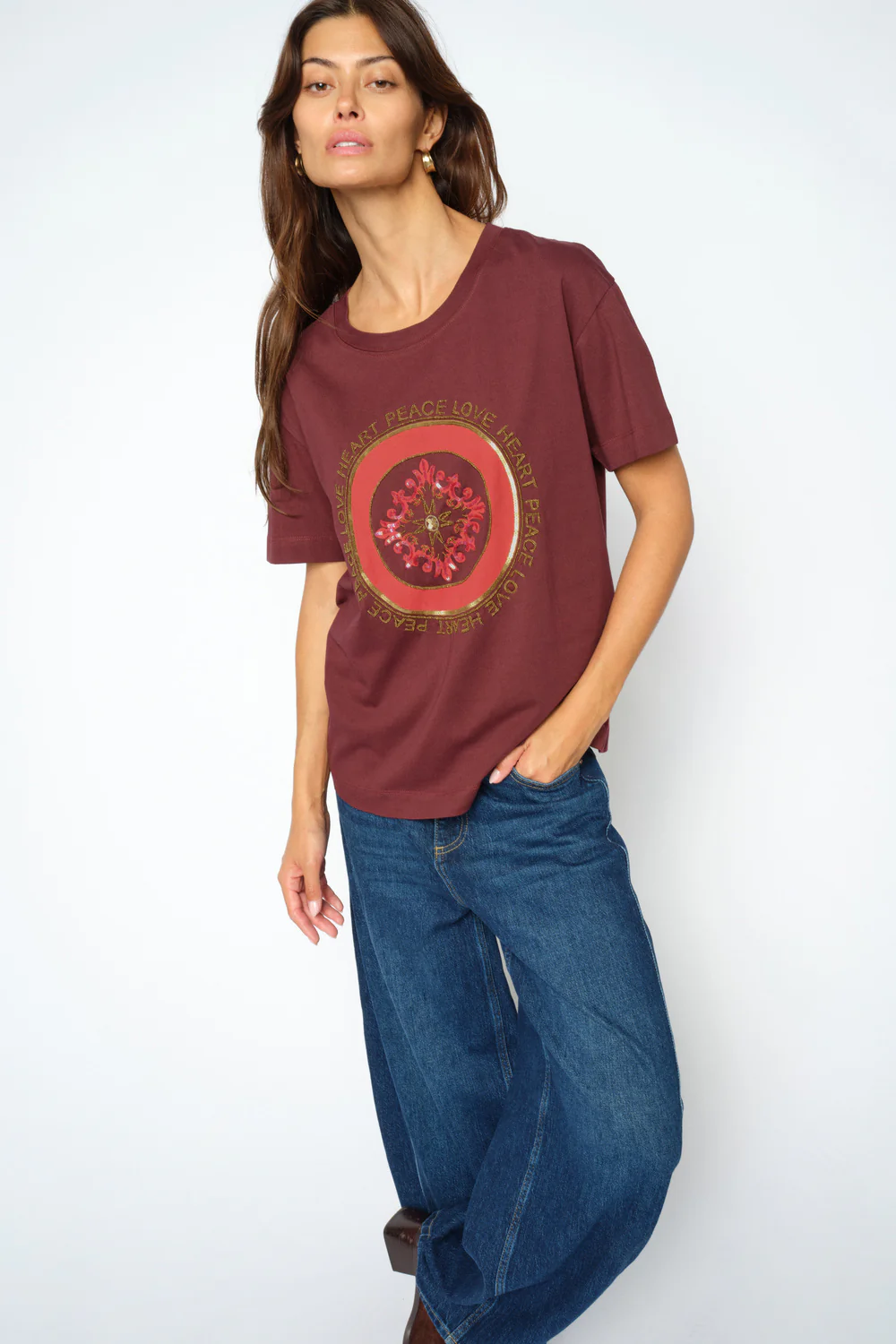 Asli O-SS Tee | Port Royale | T-Shirt fra Mos Mosh - Image 3