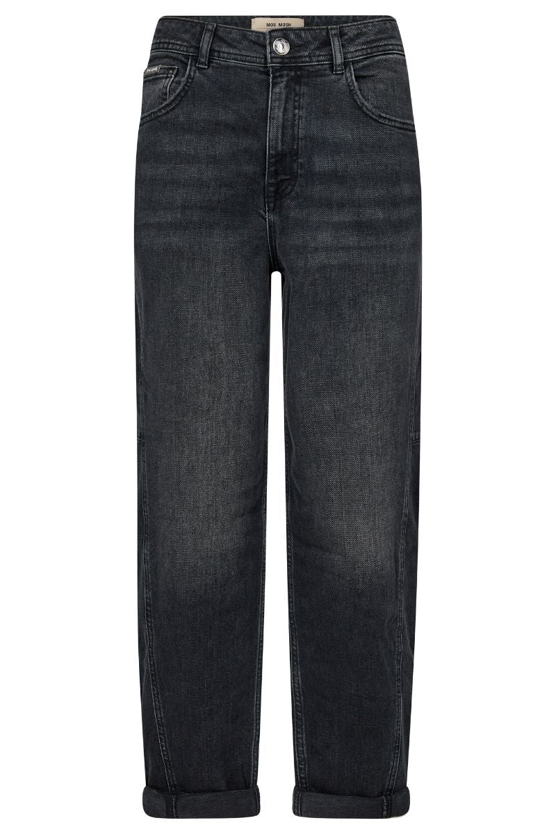 Aymen Kyoto Jeans Ankle | Dark Grey | Jeans fra Mos Mosh - Image 2