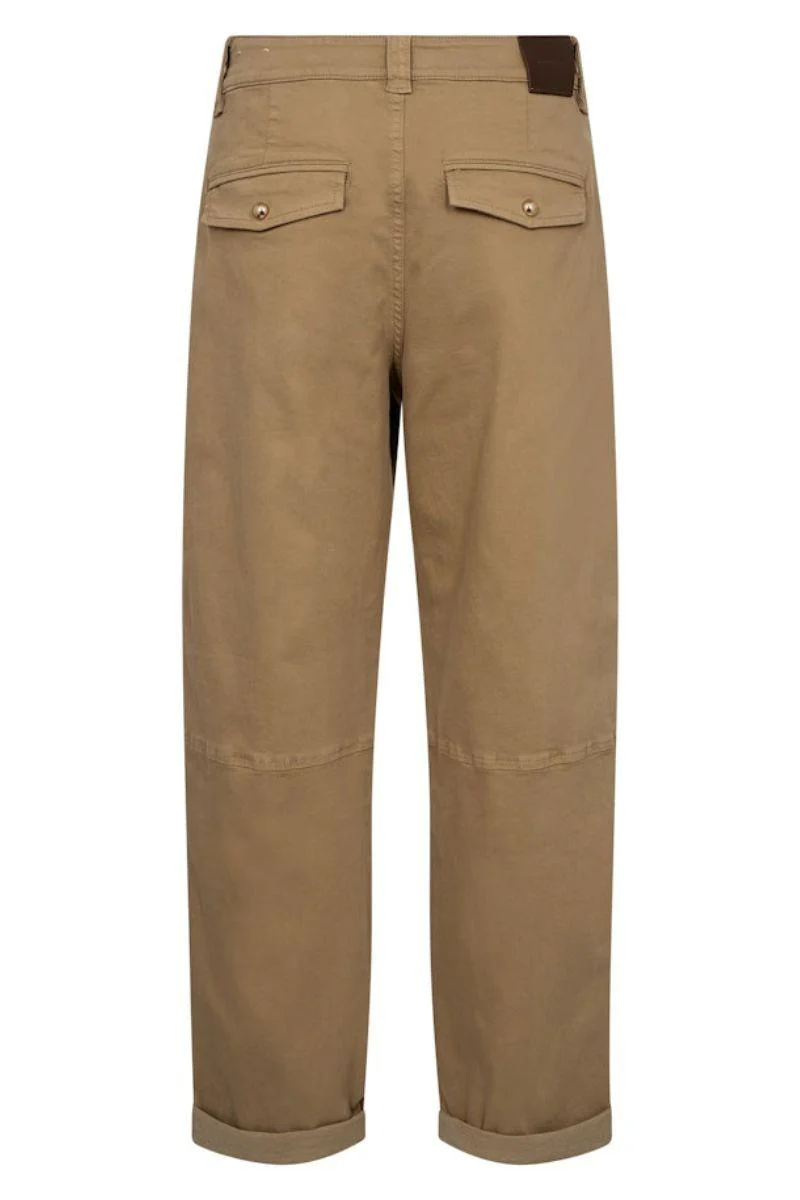 Aymen Len Pant Ankle | Petrified Oak | Bukser fra Mos Mosh - Image 2
