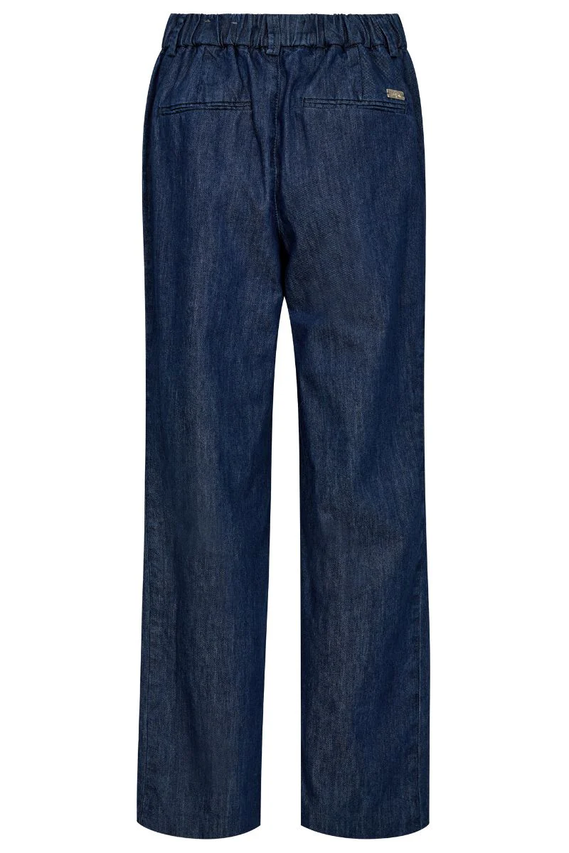 Bai Denim Pant Regular | Dark Blue | Bukser fra Mos Mosh - Image 3