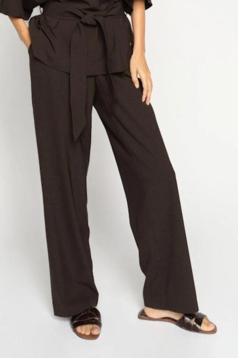 Bai Roy Pant Regular | Coffee Quartz | Tailored Pants fra Mos Mosh - Image 3